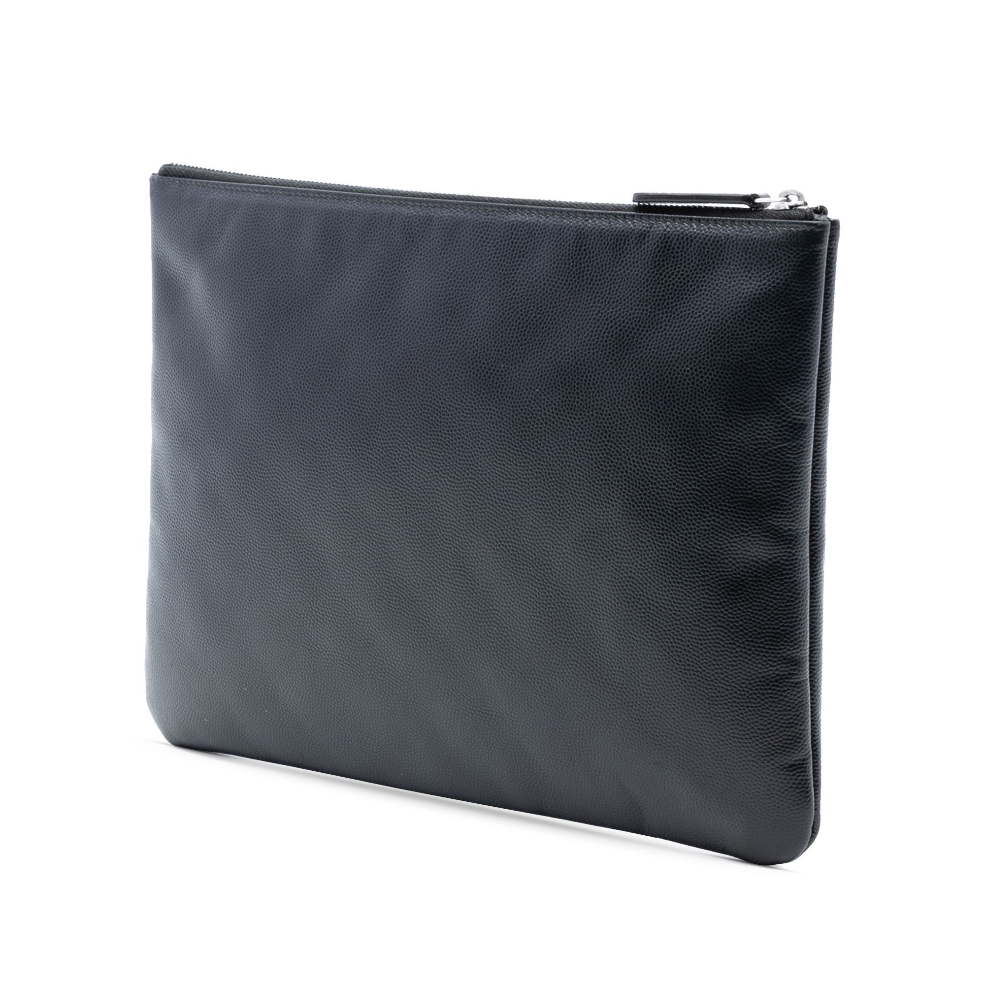 Chanel Chanel Medium Caviar Deauville Studded O Case Clutch Size ONE SIZE - 2 Thumbnail