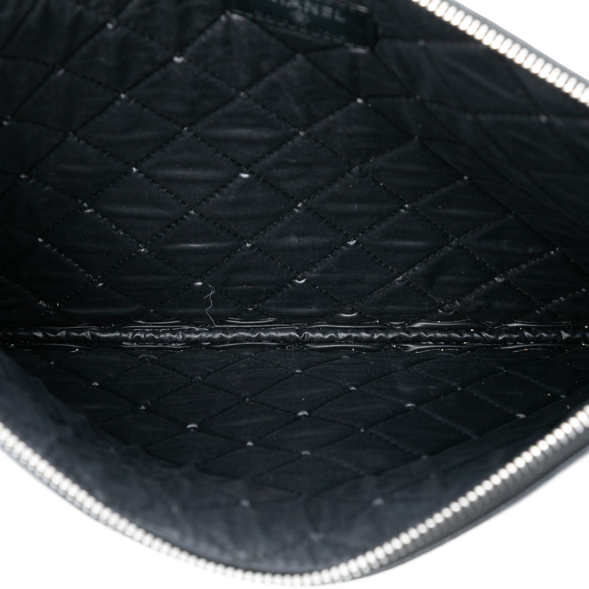 Chanel Chanel Medium Caviar Deauville Studded O Case Clutch Size ONE SIZE - 4 Thumbnail