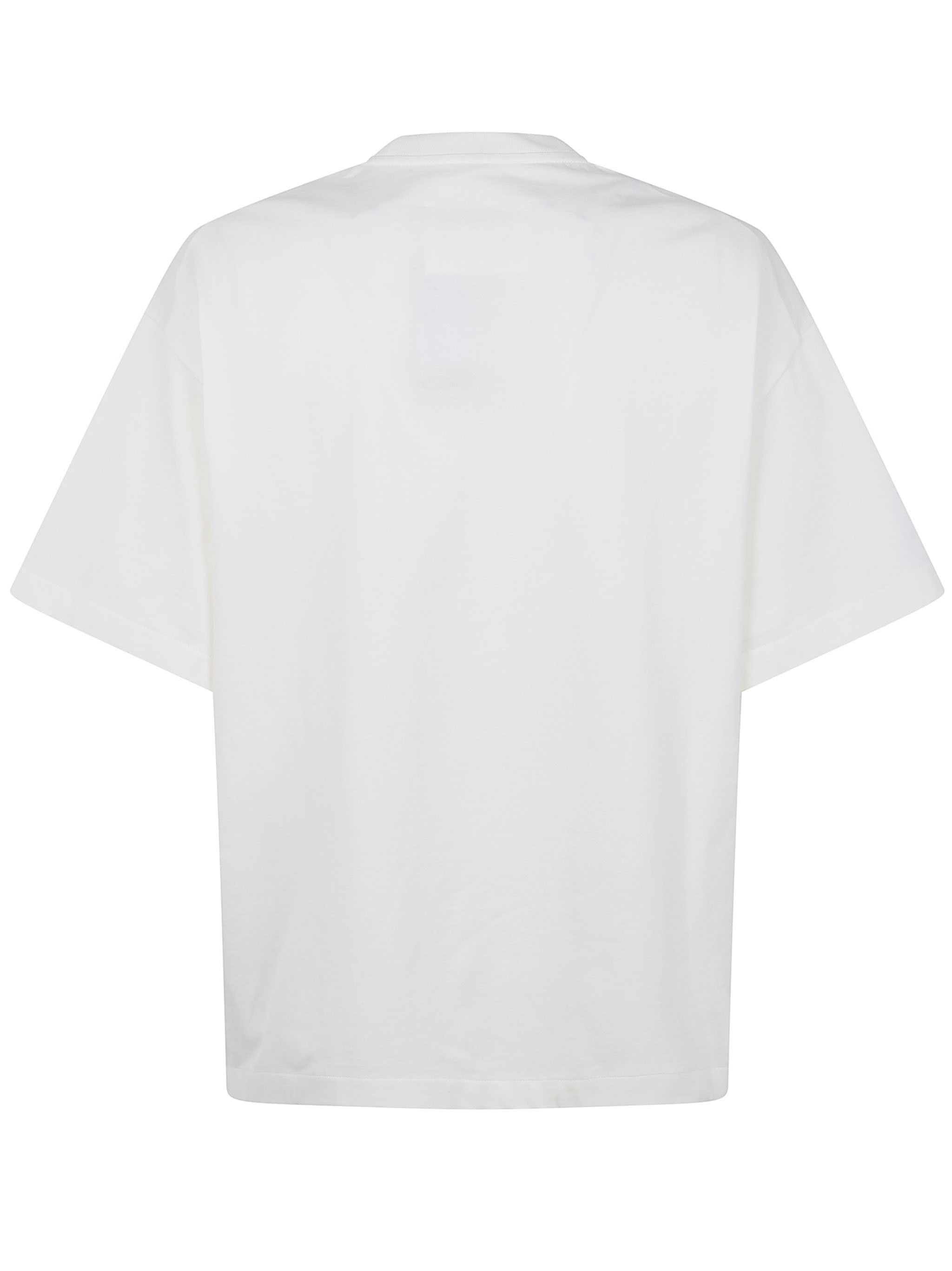 Jil Sander CREWNECK SHORT SLEEVES CLASSIC PRINT T-SHIRT Size L / US 10 / IT 46 - 2 Thumbnail