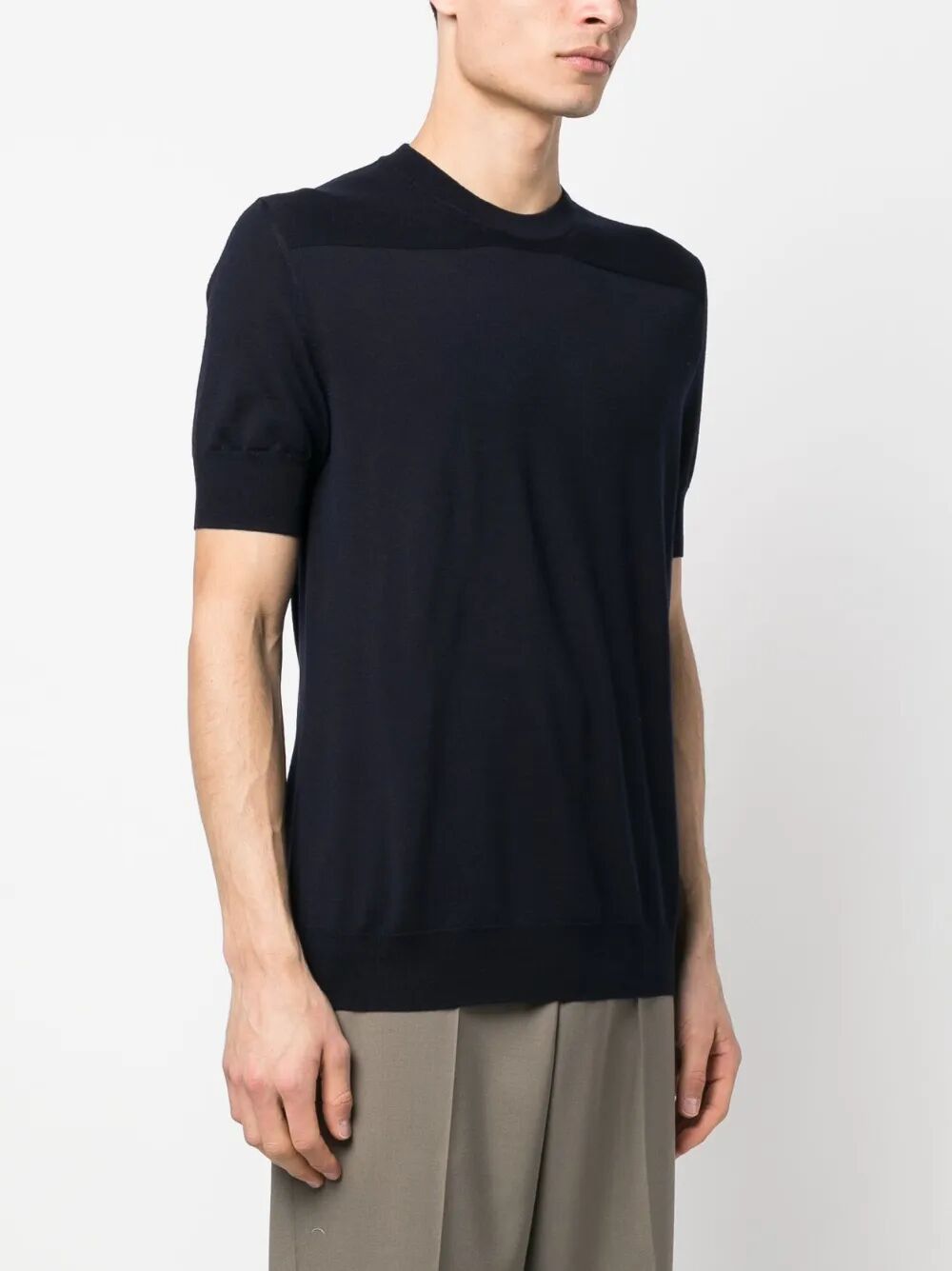 Jil Sander CREWNECK SHORT SLEEVES CLASSIC T-SHIRT Size US M / EU 48-50 / 2 - 2 Thumbnail