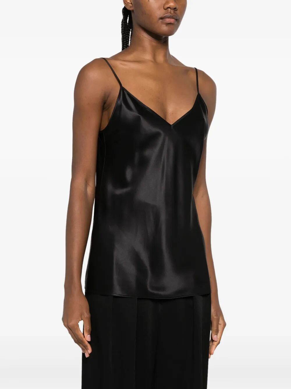 Joseph "CLEA TOP" BLOUSE SILK SATIN Size S / US 4 / IT 40 - 5 Thumbnail