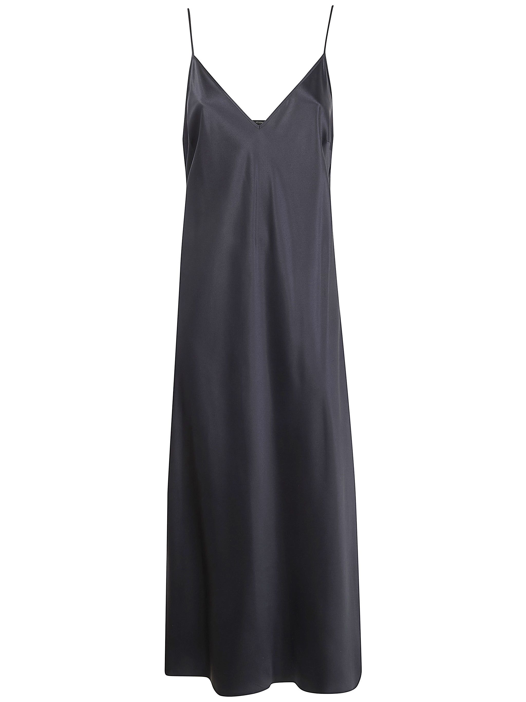 Joseph "CLEA" DRESS SILK SATIN Size M / US 6-8 / IT 42-44 - 5 Thumbnail