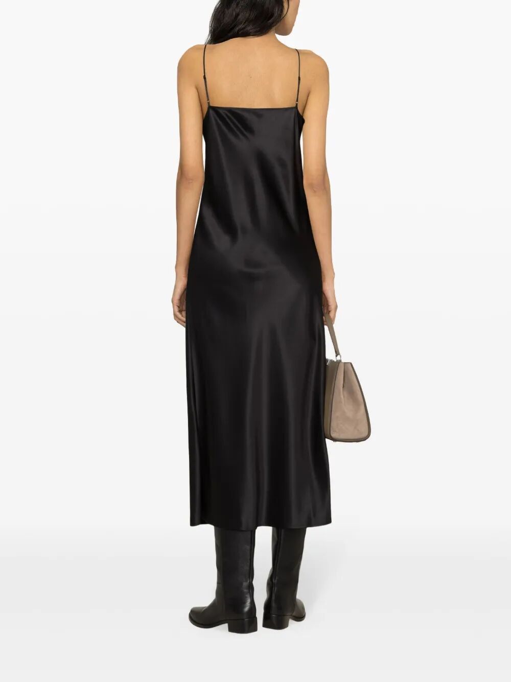Joseph "CLEA" DRESS SILK SATIN Size M / US 6-8 / IT 42-44 - 2 Thumbnail