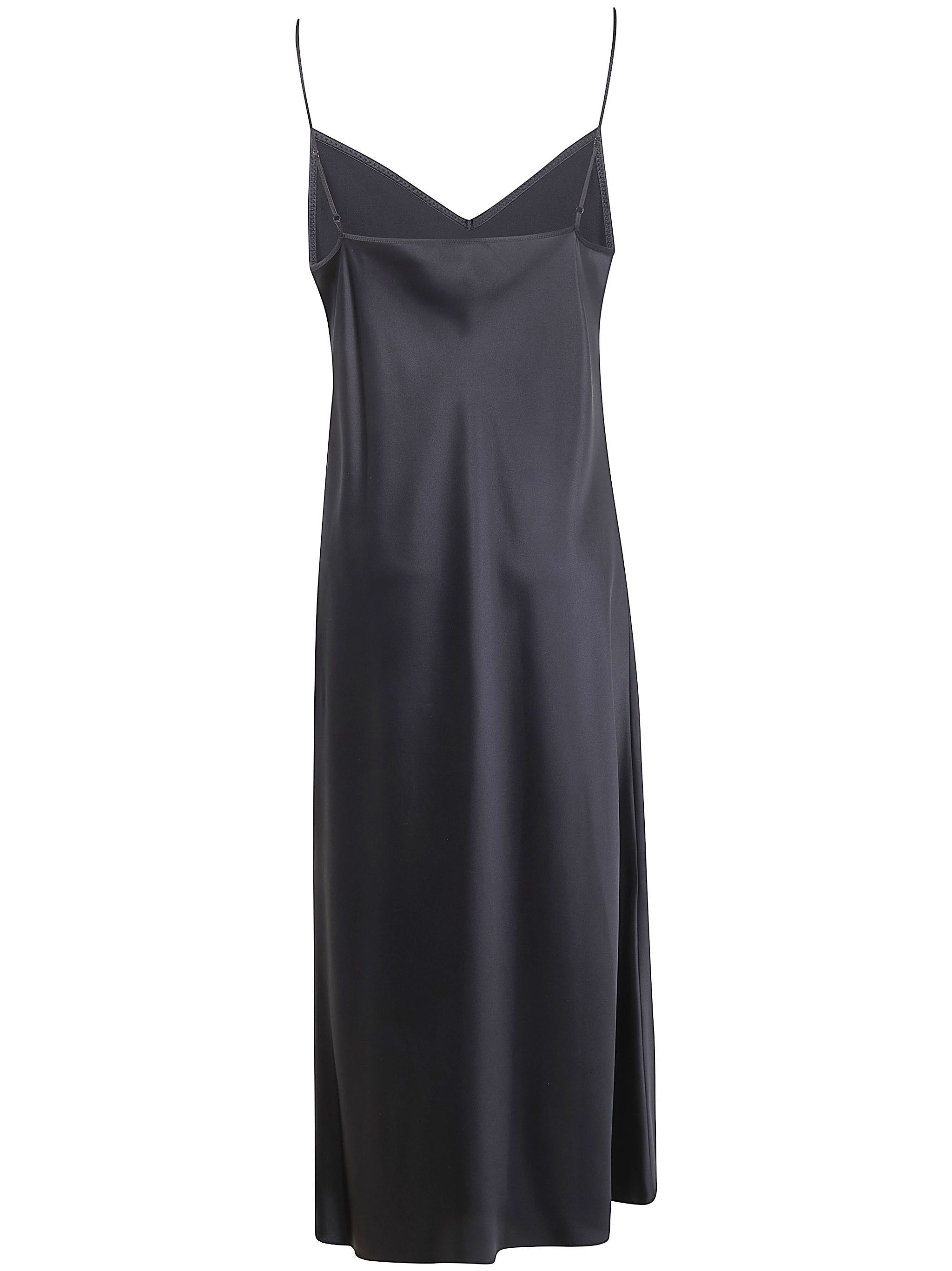 Joseph "CLEA" DRESS SILK SATIN Size M / US 6-8 / IT 42-44 - 6 Thumbnail