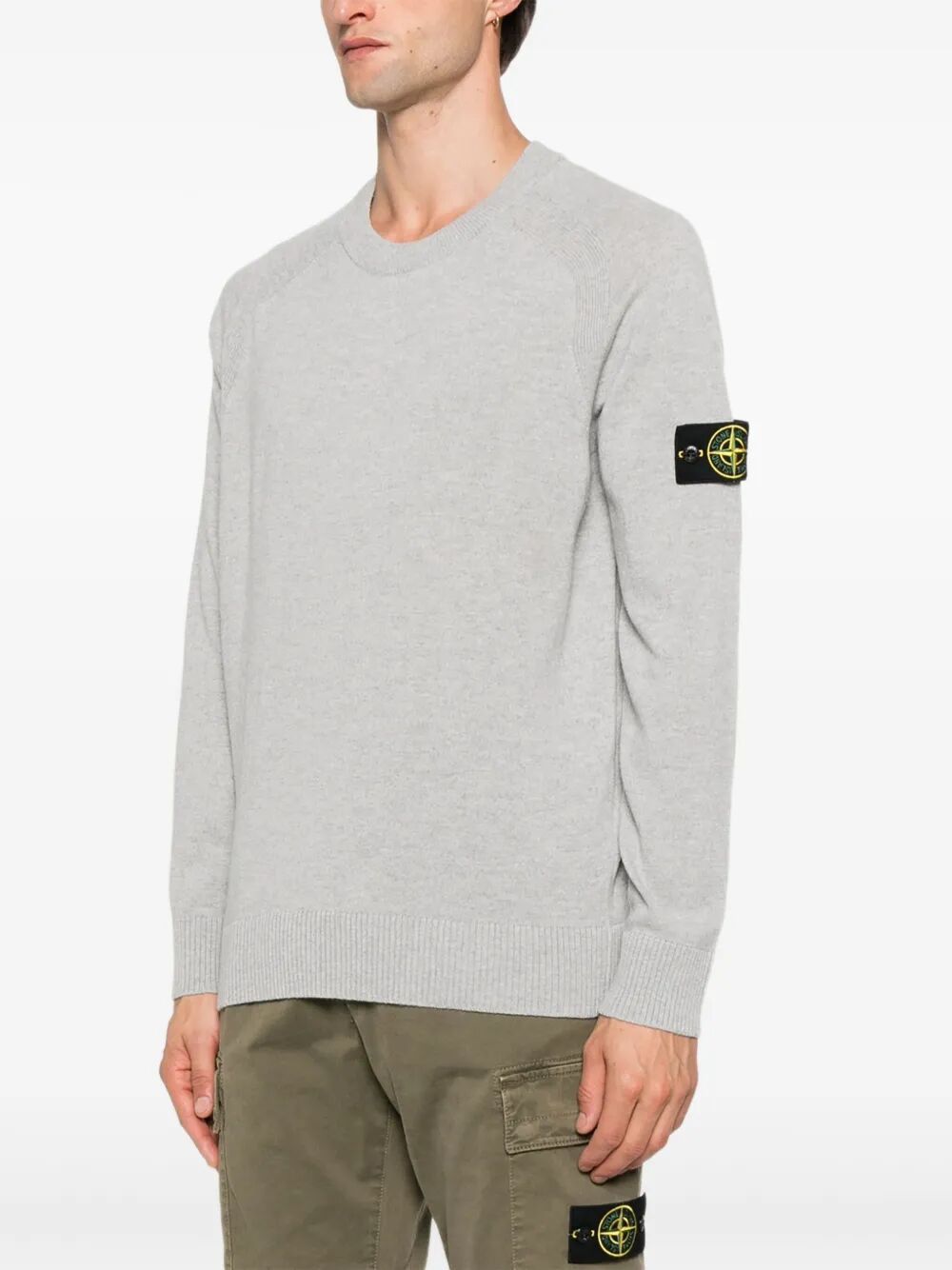 Stone Island "LIGHT RWS GEELONG WOOL" CREW NECK Size US XXL / EU 58 / 5 - 7 Thumbnail
