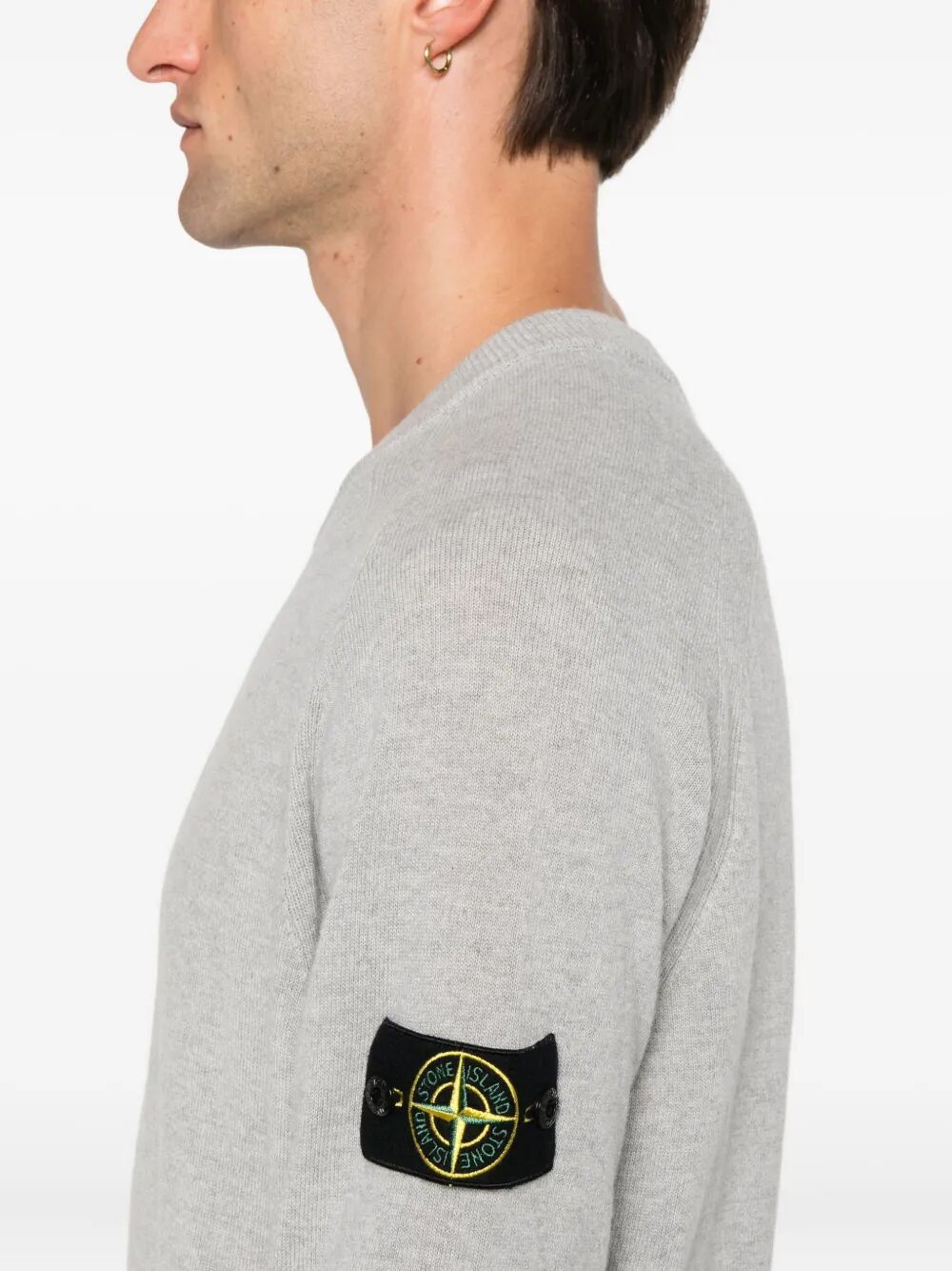 Stone Island "LIGHT RWS GEELONG WOOL" CREW NECK Size US XXL / EU 58 / 5 - 5 Thumbnail