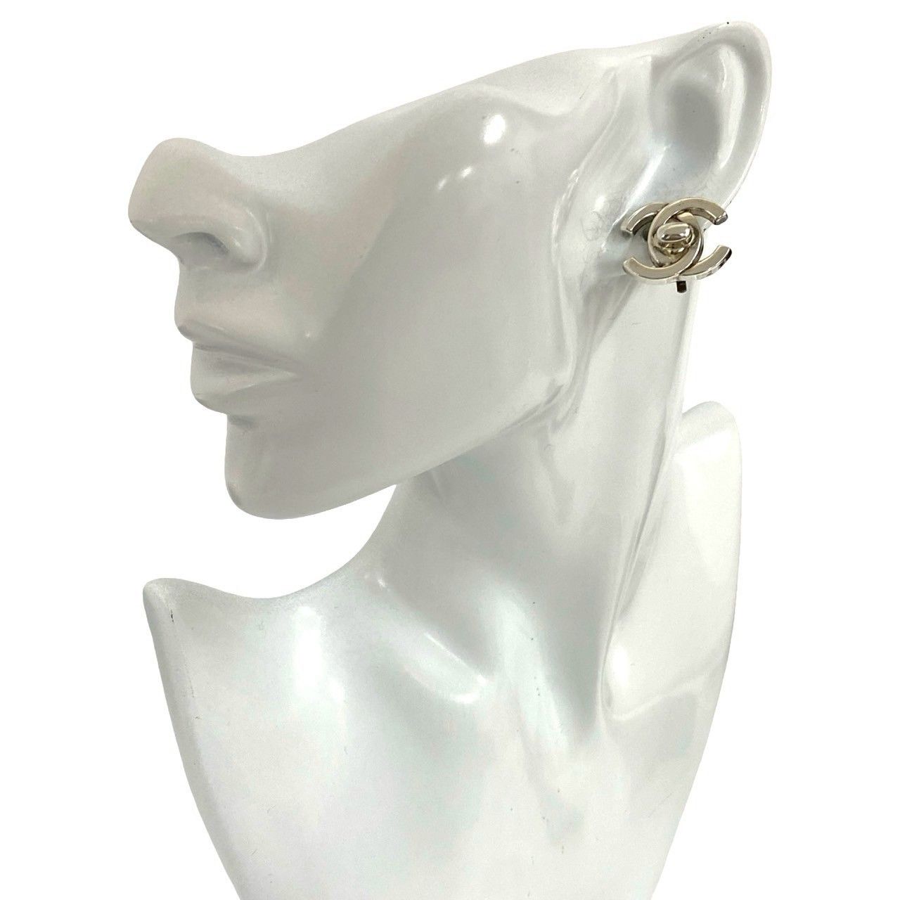 Chanel Chanel Chanel Coco Mark Earrings Metal Earrings 95A DUTY FREE for USA Size ONE SIZE - 2 Thumbnail