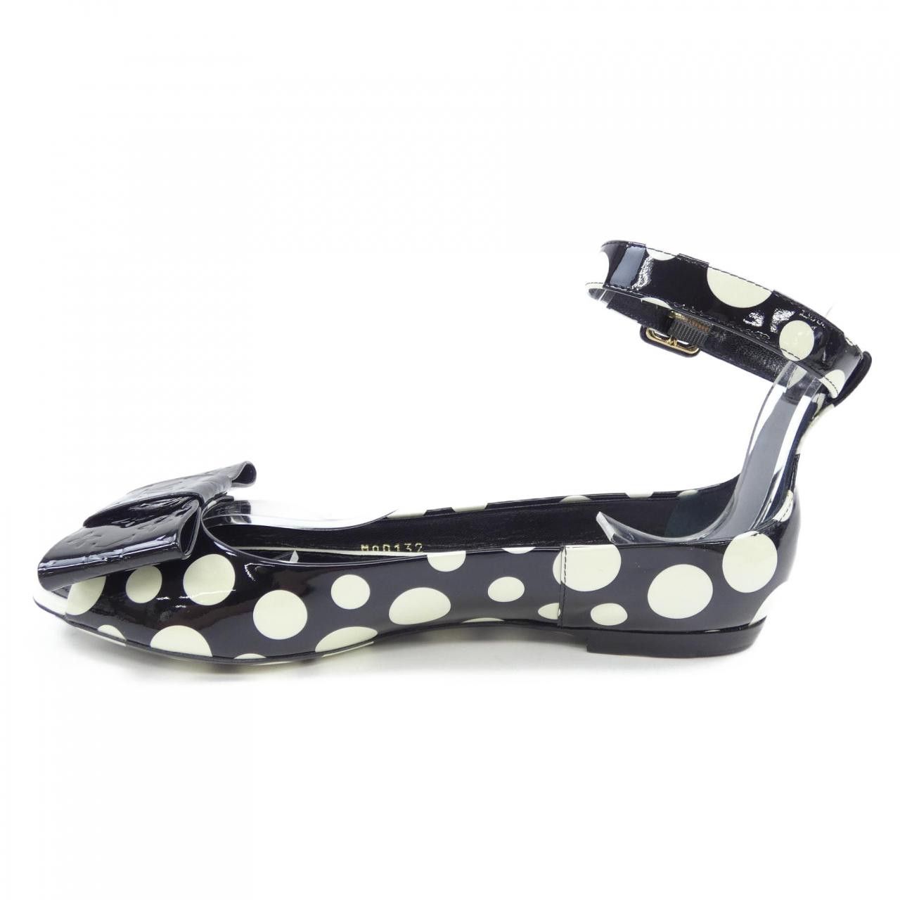 Louis Vuitton Louis Vuitton Louis Vuitton LV×YK Yayoi Kusama Flat Shoes Leather Shoes LV×YK DUTY FREE for USA Size ONE SIZE - 2 Thumbnail