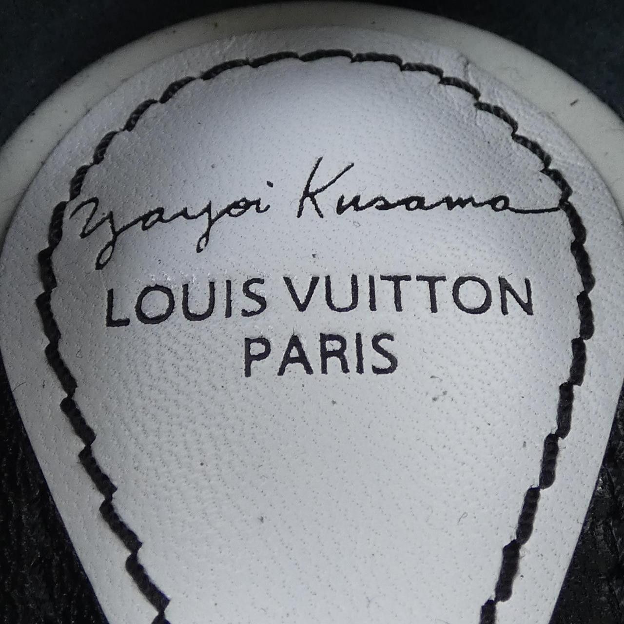 Louis Vuitton Louis Vuitton Louis Vuitton LV×YK Yayoi Kusama Flat Shoes Leather Shoes LV×YK DUTY FREE for USA Size ONE SIZE - 6 Thumbnail