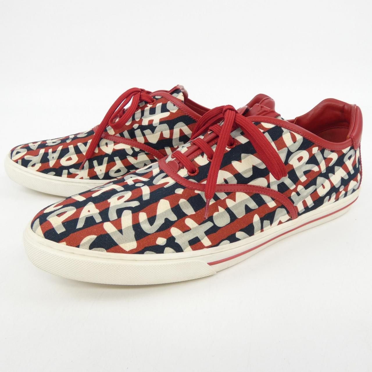 Louis Vuitton Louis Vuitton Louis Vuitton Sneaker Sneakers Leather Shoes MS0142 DUTY FREE for USA Size ONE SIZE - 3 Thumbnail