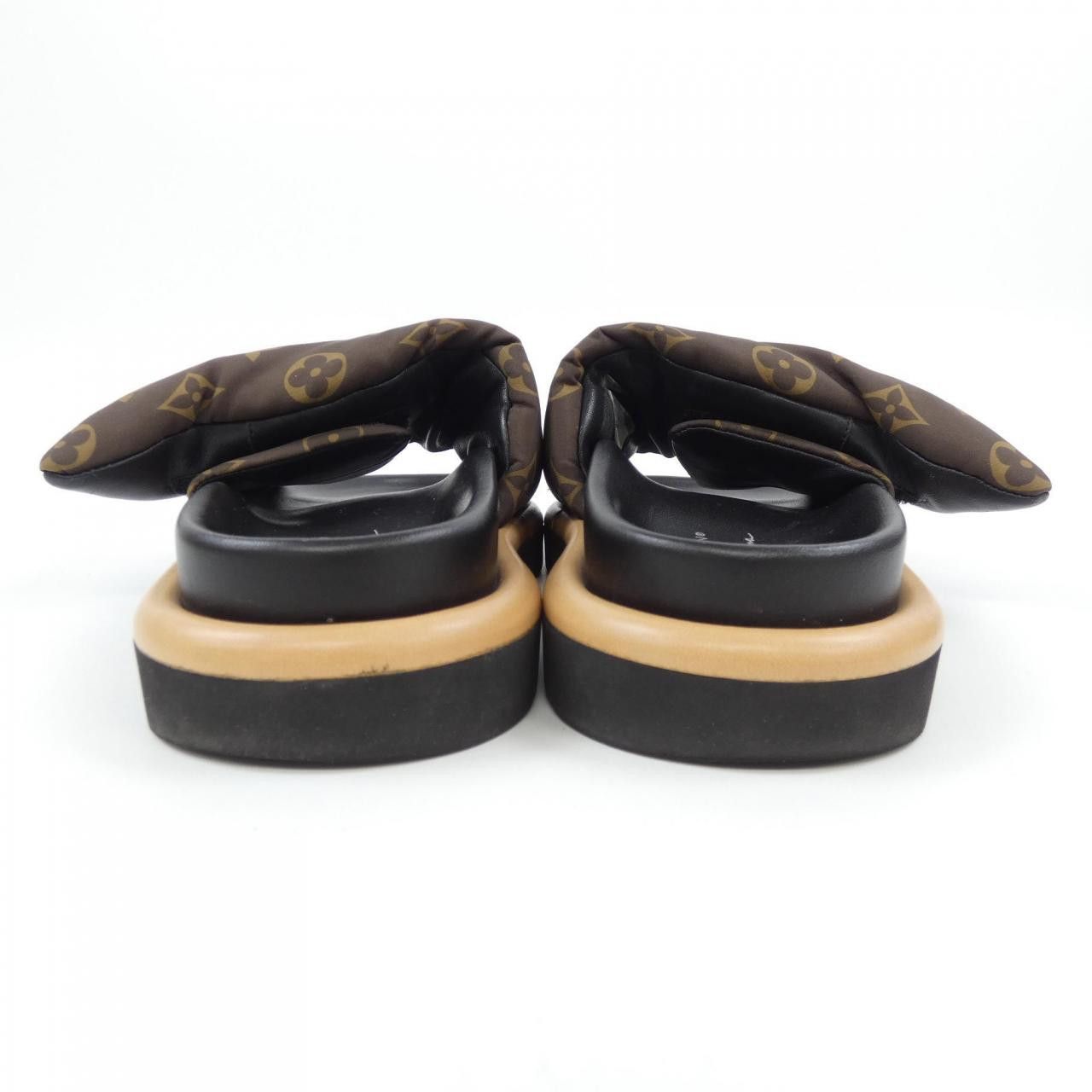 Louis Vuitton Louis Vuitton Louis Vuitton LV×YK Pool Pillow Line Sandal Sandal Canvas Shoes DUTY FREE for USA Size ONE SIZE - 5 Thumbnail