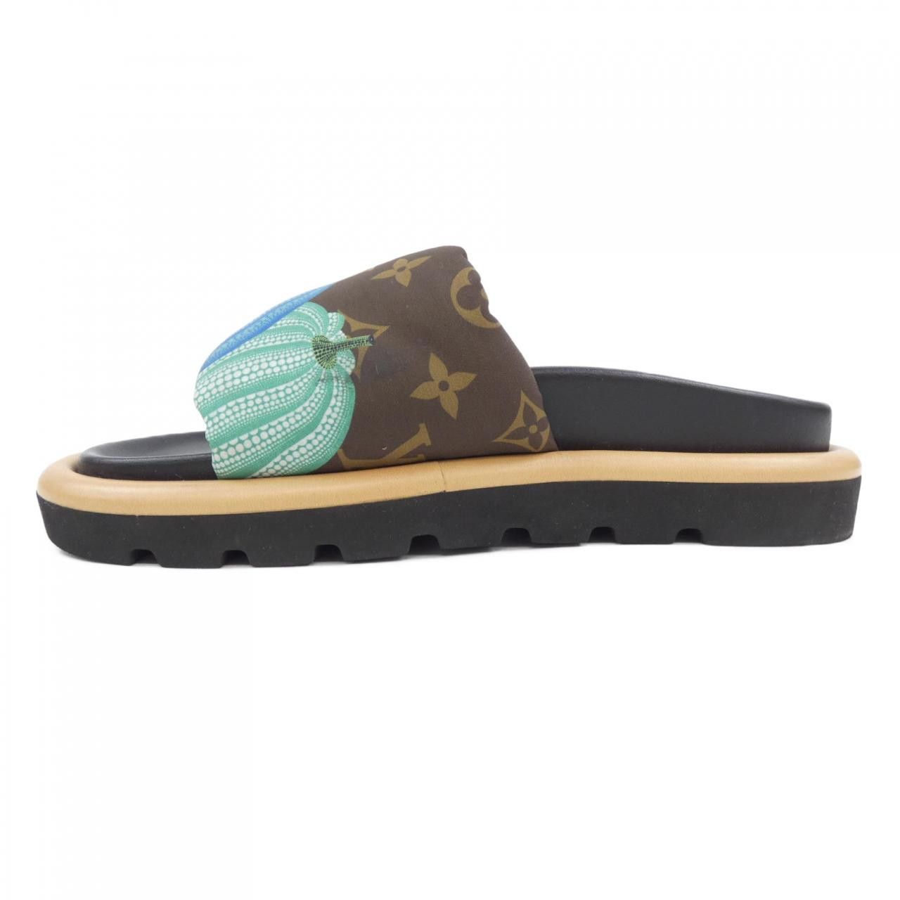 Louis Vuitton Louis Vuitton Louis Vuitton LV×YK Pool Pillow Line Sandal Sandal Canvas Shoes DUTY FREE for USA Size ONE SIZE - 2 Thumbnail