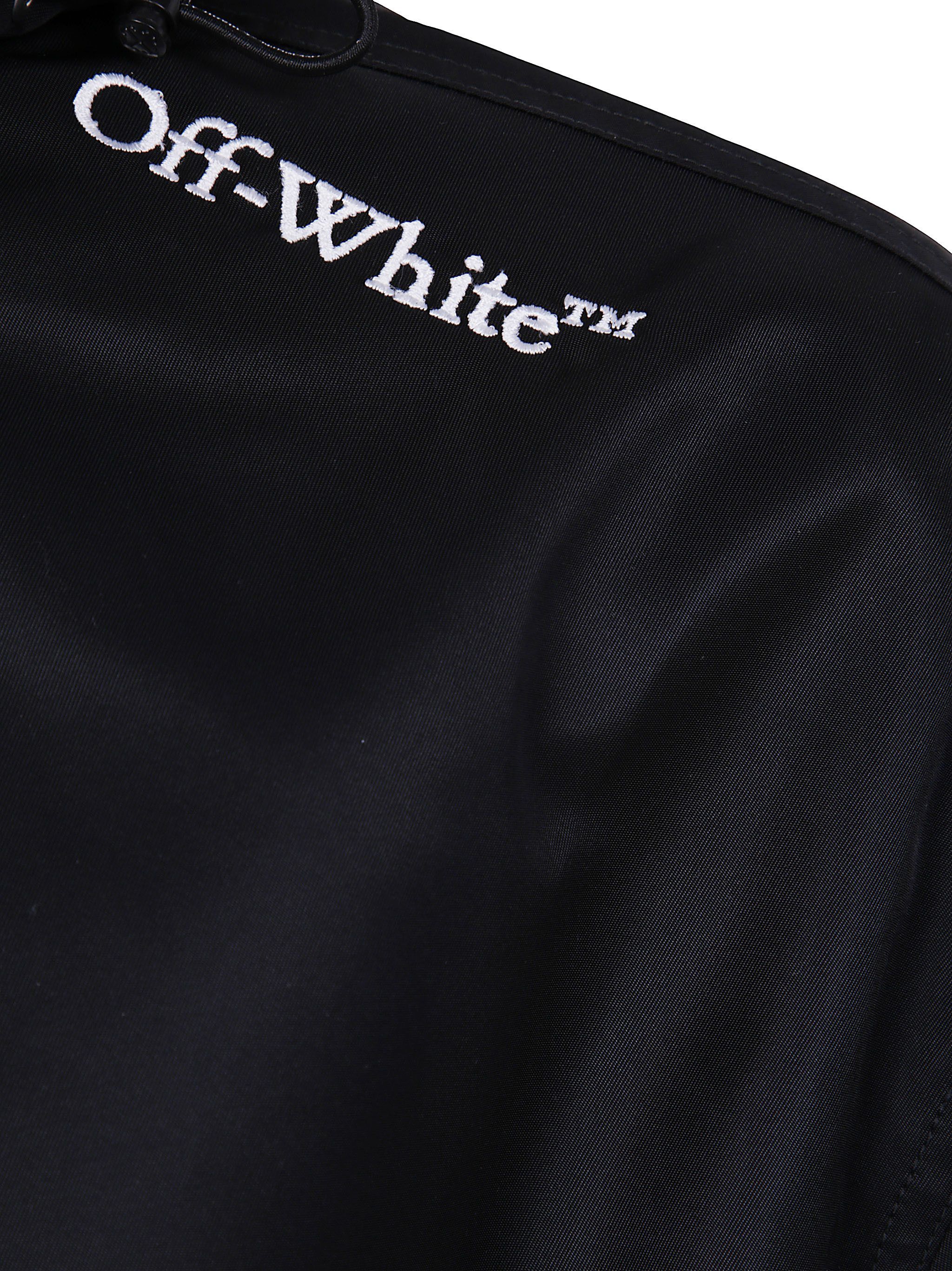Off-White "BOOKISH" NYLON WINDREAKER Size L / US 10 / IT 46 - 3 Thumbnail