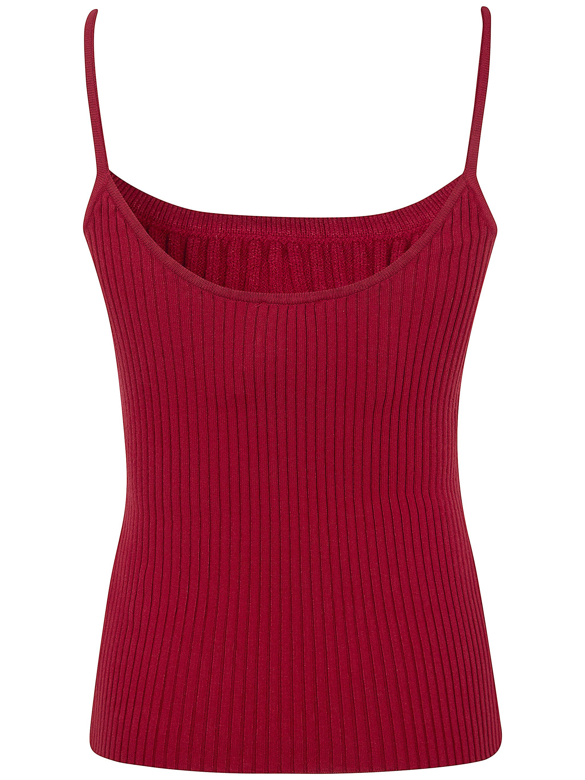 Courreges "REEDITION" KNIT TANK TOP Size L / US 10 / IT 46 - 6 Thumbnail