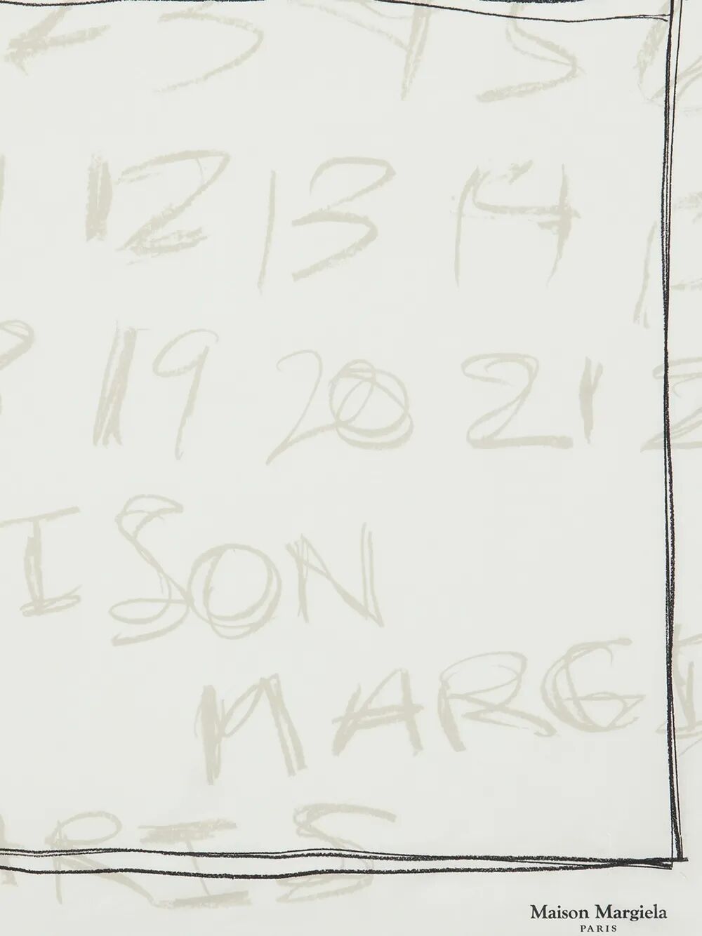 Maison Margiela FOULARD Size ONE SIZE - 2 Thumbnail