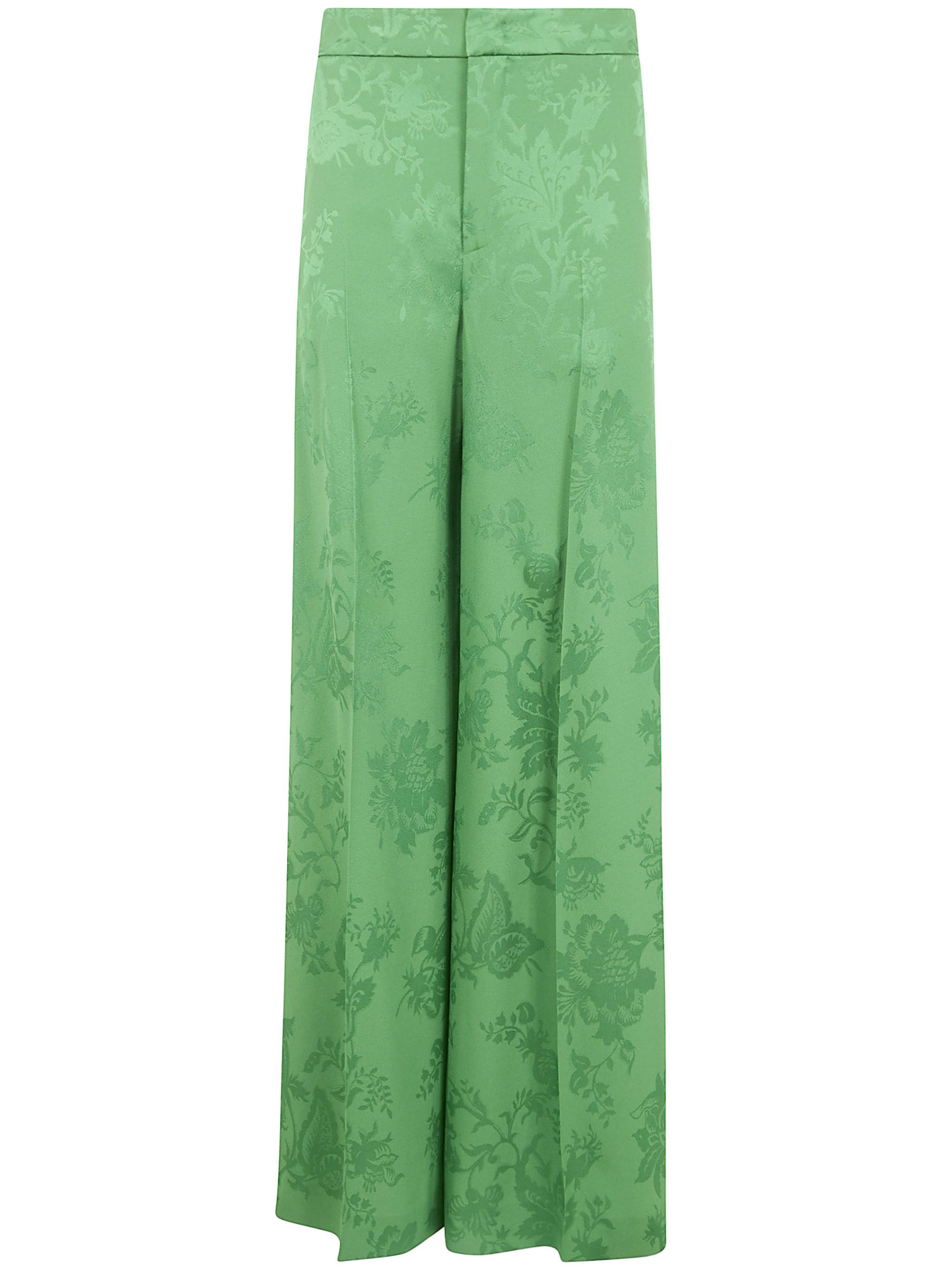 Etro FLARED HIGH WAISTED TROUSERS Size 28" / US 6 / IT 42 - 6 Thumbnail