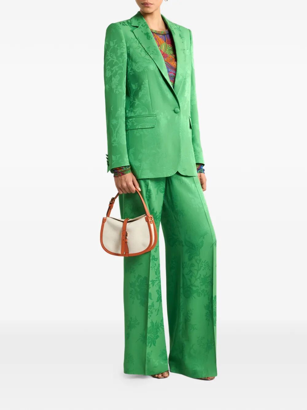 Etro FLARED HIGH WAISTED TROUSERS Size 32" / US 10 / IT 46 - 5 Thumbnail