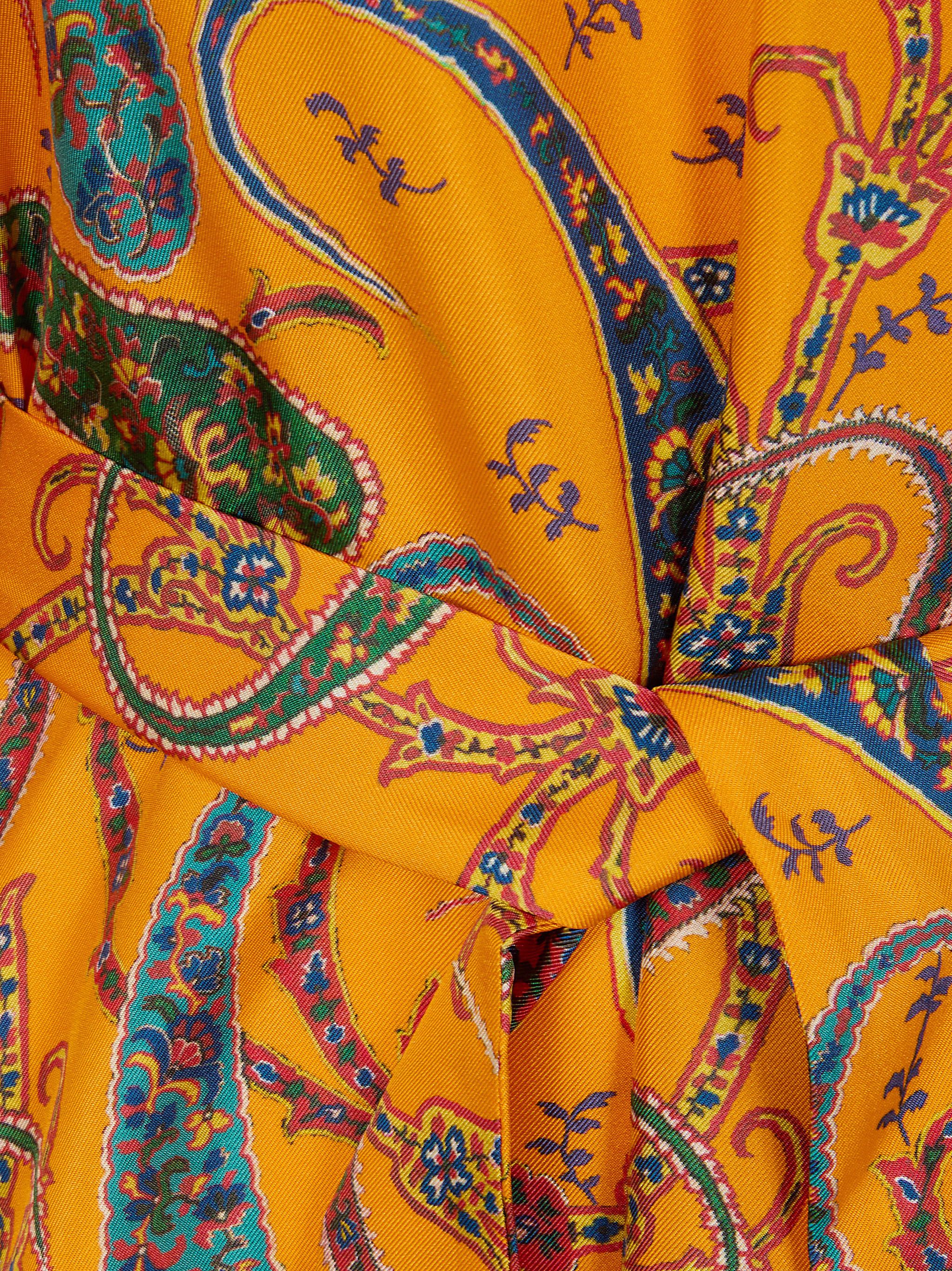 Etro PRINTED MINI DRESS Size M / US 6-8 / IT 42-44 - 3 Thumbnail