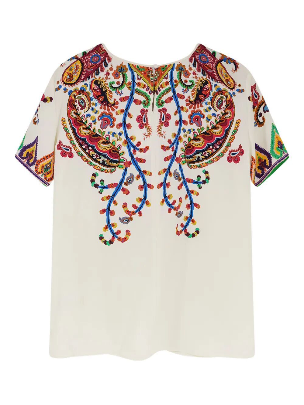 Etro PRINTED CLASSIC T-SHIRT Size L / US 10 / IT 46 - 5 Thumbnail