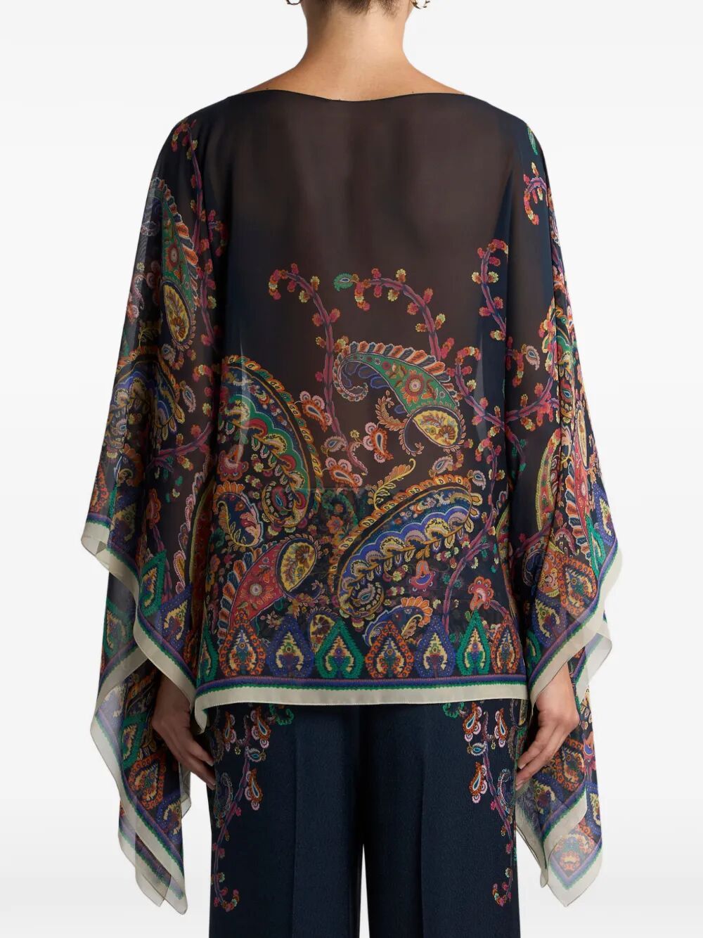 Etro PRINTED SCARF CAPE Size ONE SIZE - 2 Thumbnail