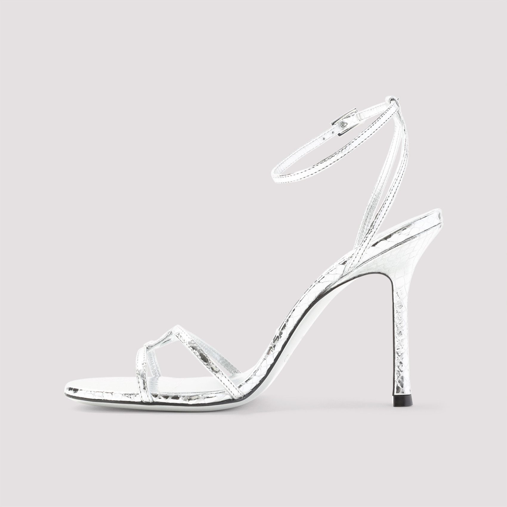 Jimmy Choo Jimmy Choo 1998 Leo Candy Wrap Leather Sandals Size US 8 / IT 38 - 2 Thumbnail