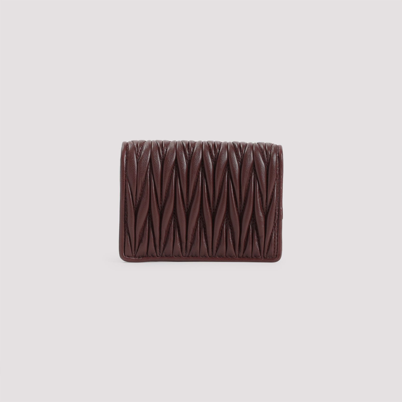 Miu Miu Miu Miu Lamb Leather Wallet Size ONE SIZE - 2 Thumbnail