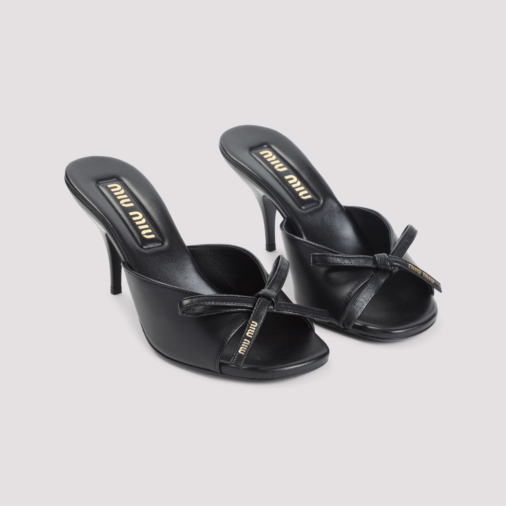 Miu Miu Lamb Leather Slippers
