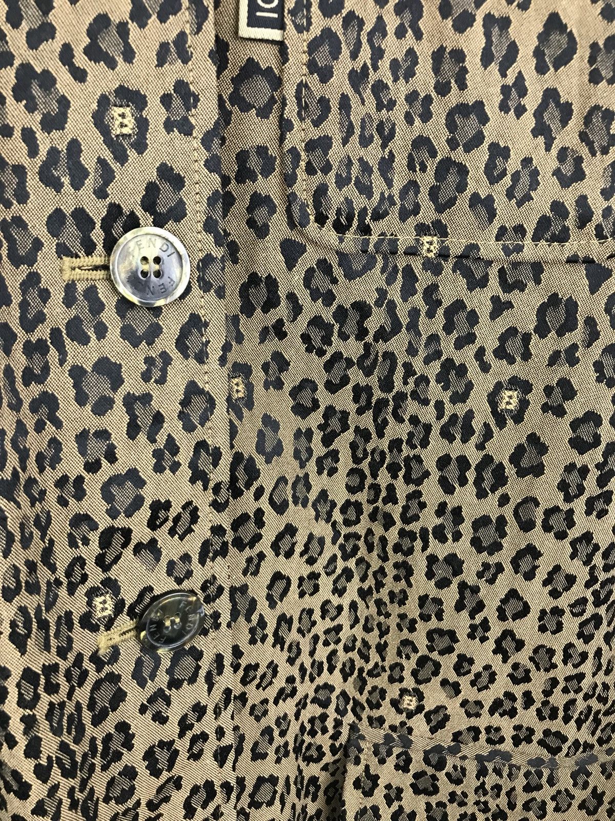 Fendi Fendi Leopard Long Jacket Size US M / EU 48-50 / 2 - 6 Thumbnail