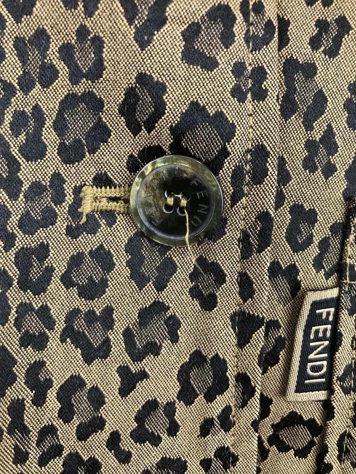 Fendi Fendi Leopard Long Jacket Size US M / EU 48-50 / 2 - 4 Thumbnail