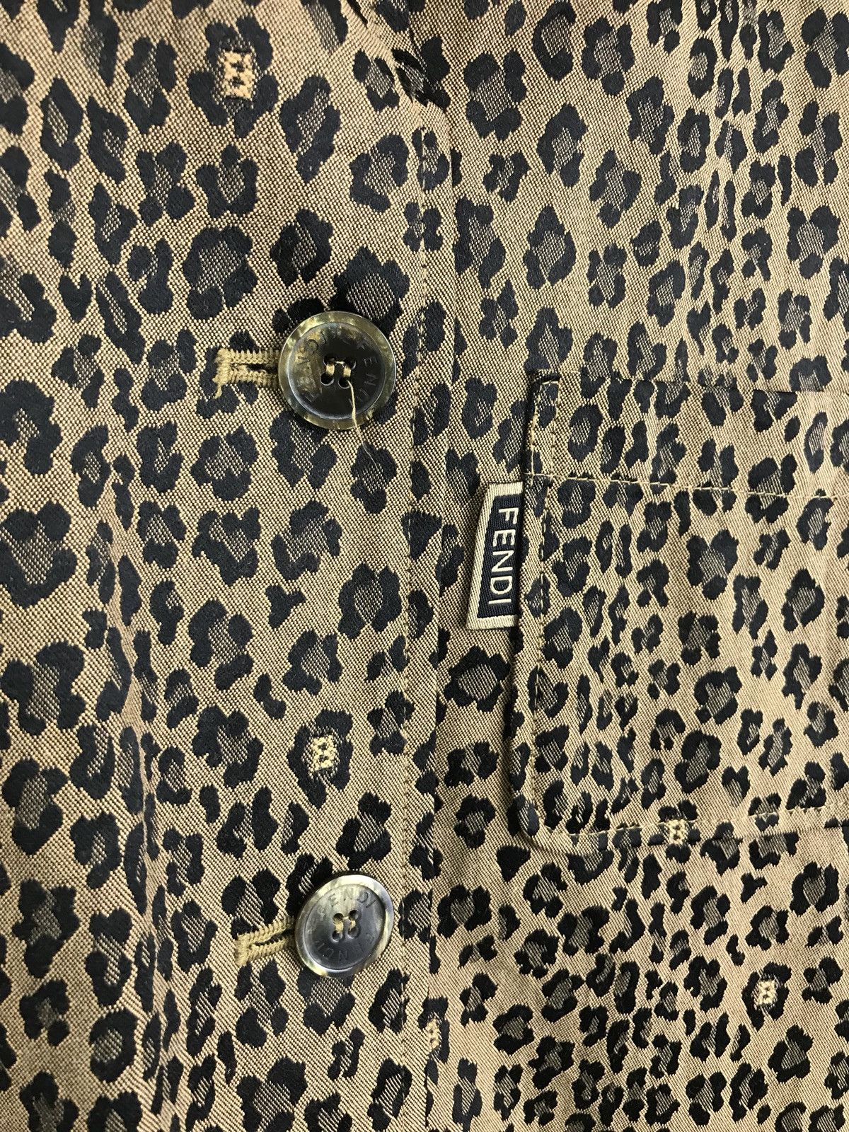 Fendi Fendi Leopard Long Jacket Size US M / EU 48-50 / 2 - 3 Thumbnail