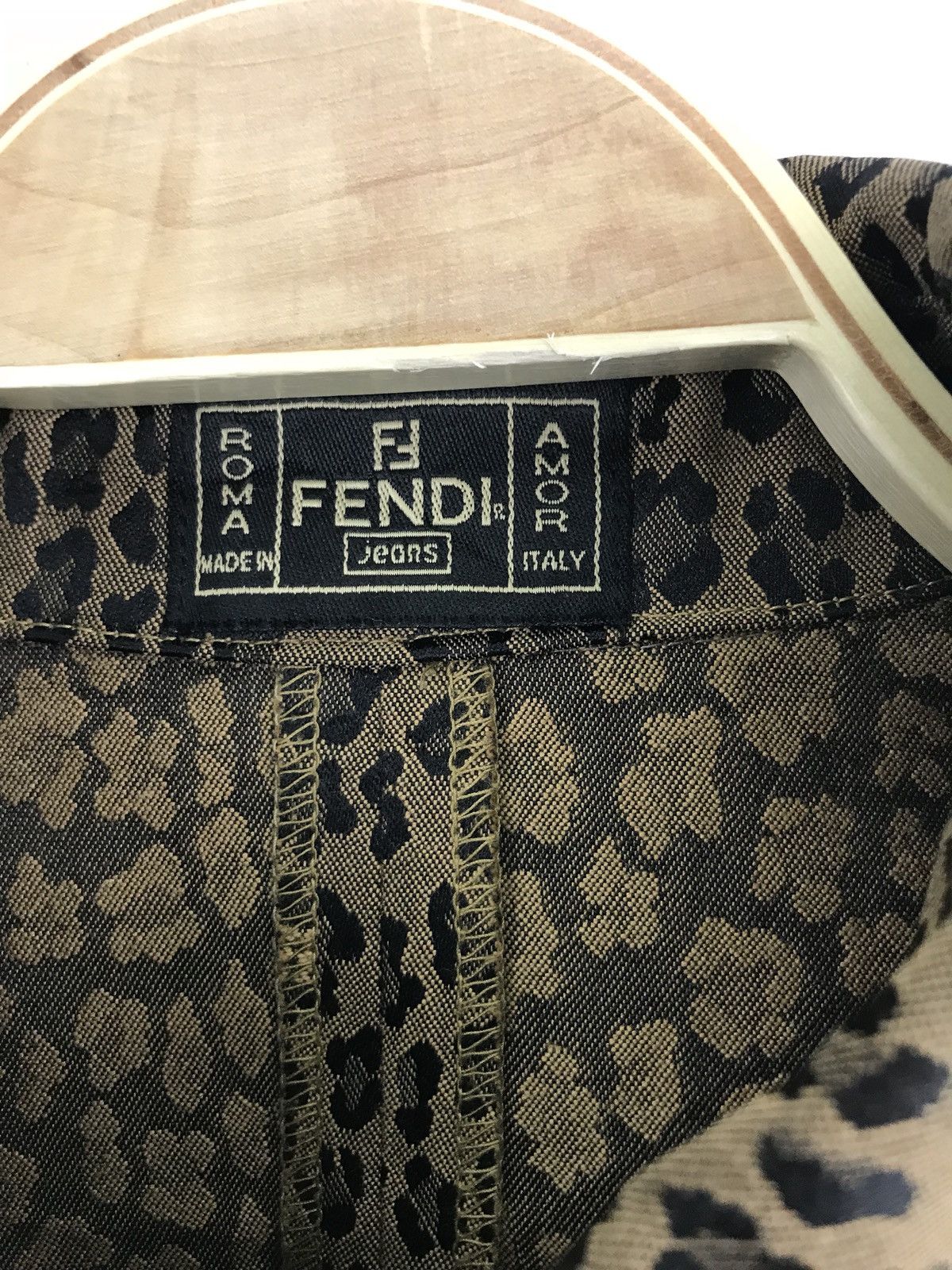 Fendi Fendi Leopard Long Jacket Size US M / EU 48-50 / 2 - 5 Thumbnail