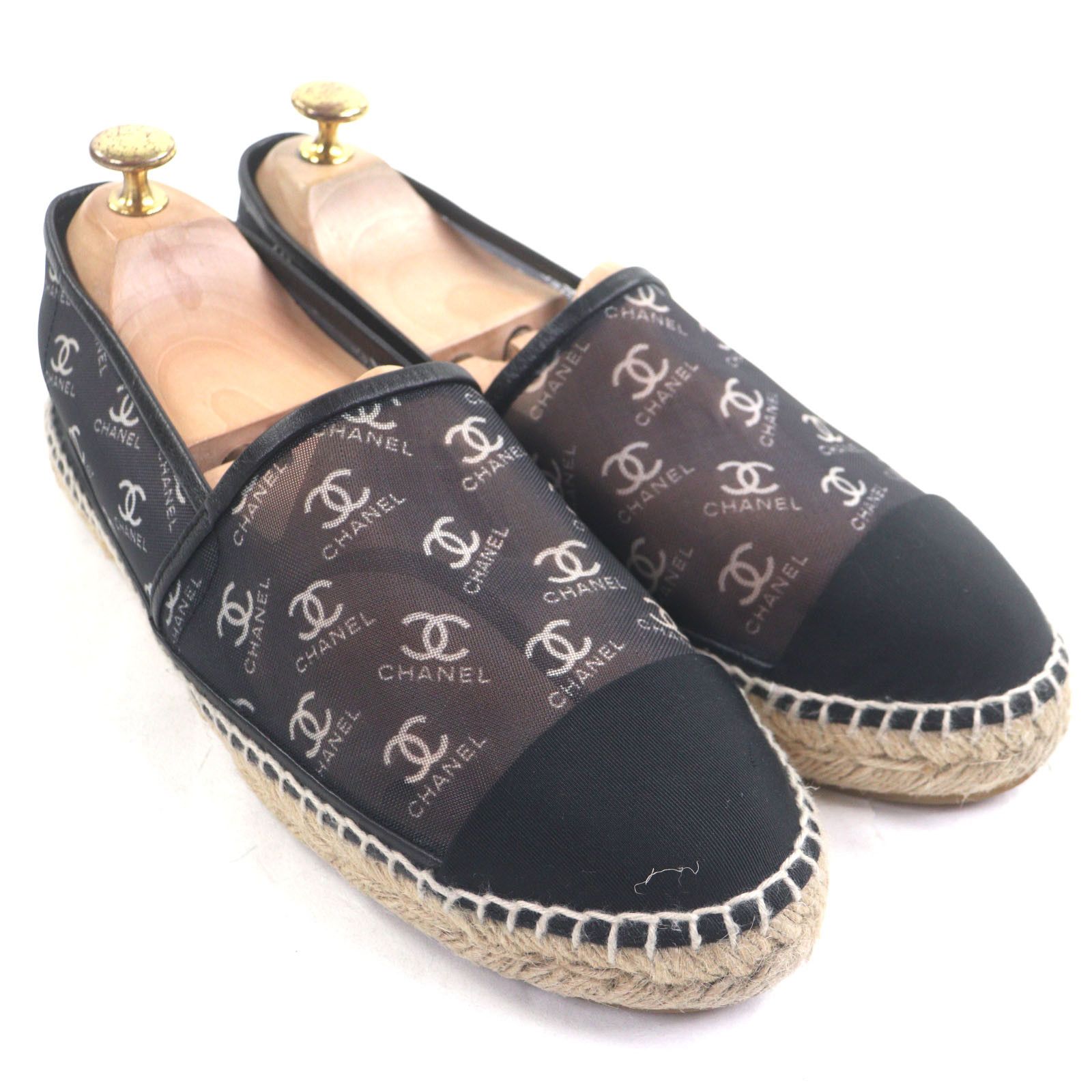 Chanel Chanel Chanel COCO Mark Mesh Espadrilles Mesh Espadrilles Others Shoes G34673 DUTY FREE for USA Size ONE SIZE - 2 Thumbnail