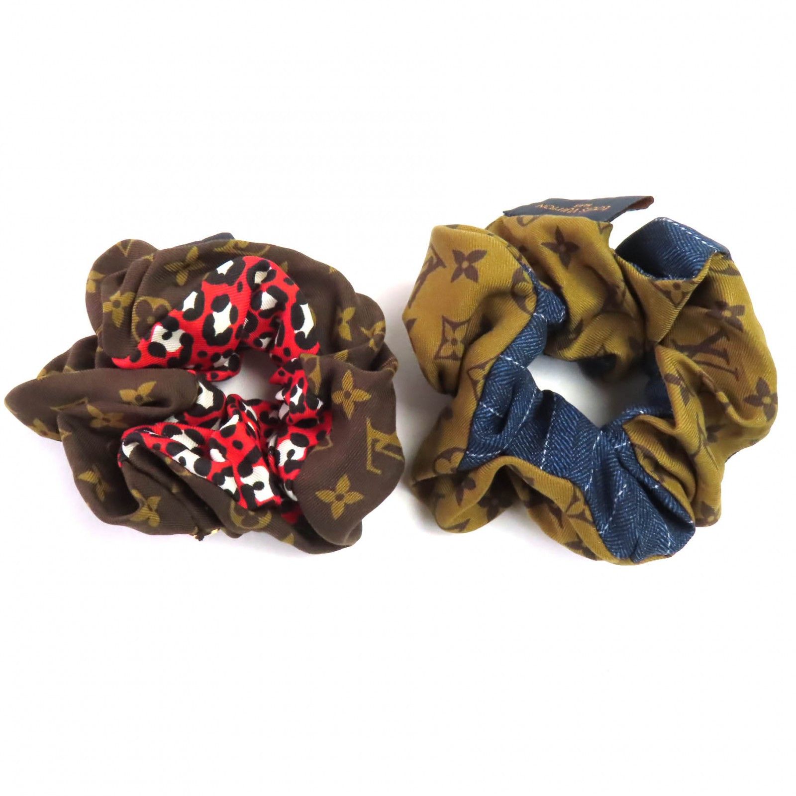 Louis Vuitton Louis Vuitton Louis Vuitton Multi silk Hair Accessory Cotton Other M77011 DUTY FREE for USA Size ONE SIZE - 3 Thumbnail