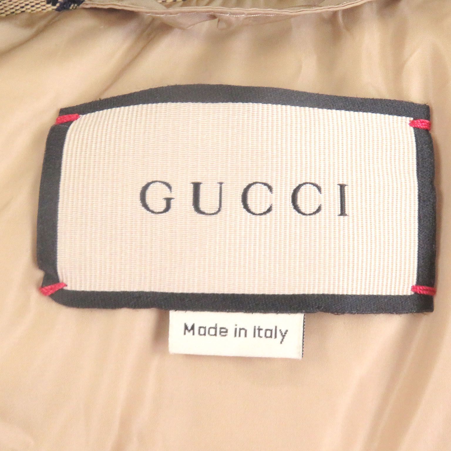 Gucci Gucci Gucci GG Canvas Down Vest Canvas Outerwear DUTY FREE for USA Size ONE SIZE - 6 Thumbnail