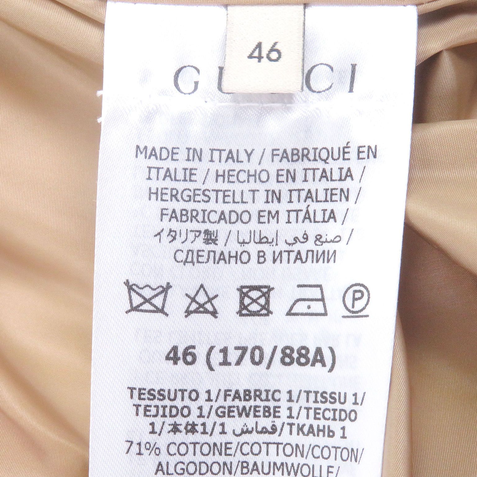 Gucci Gucci Gucci GG Canvas Down Vest Canvas Outerwear DUTY FREE for USA Size ONE SIZE - 7 Thumbnail