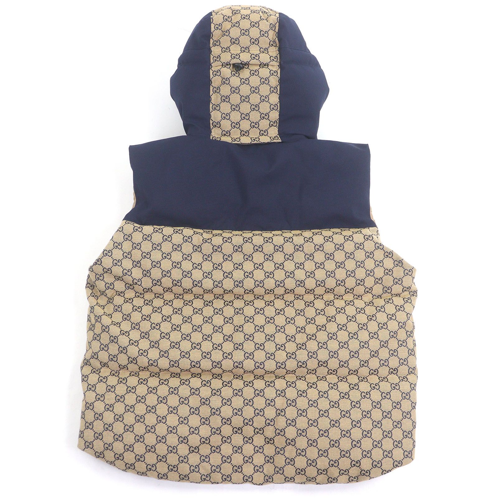 Gucci Gucci Gucci GG Canvas Down Vest Canvas Outerwear DUTY FREE for USA Size ONE SIZE - 4 Thumbnail