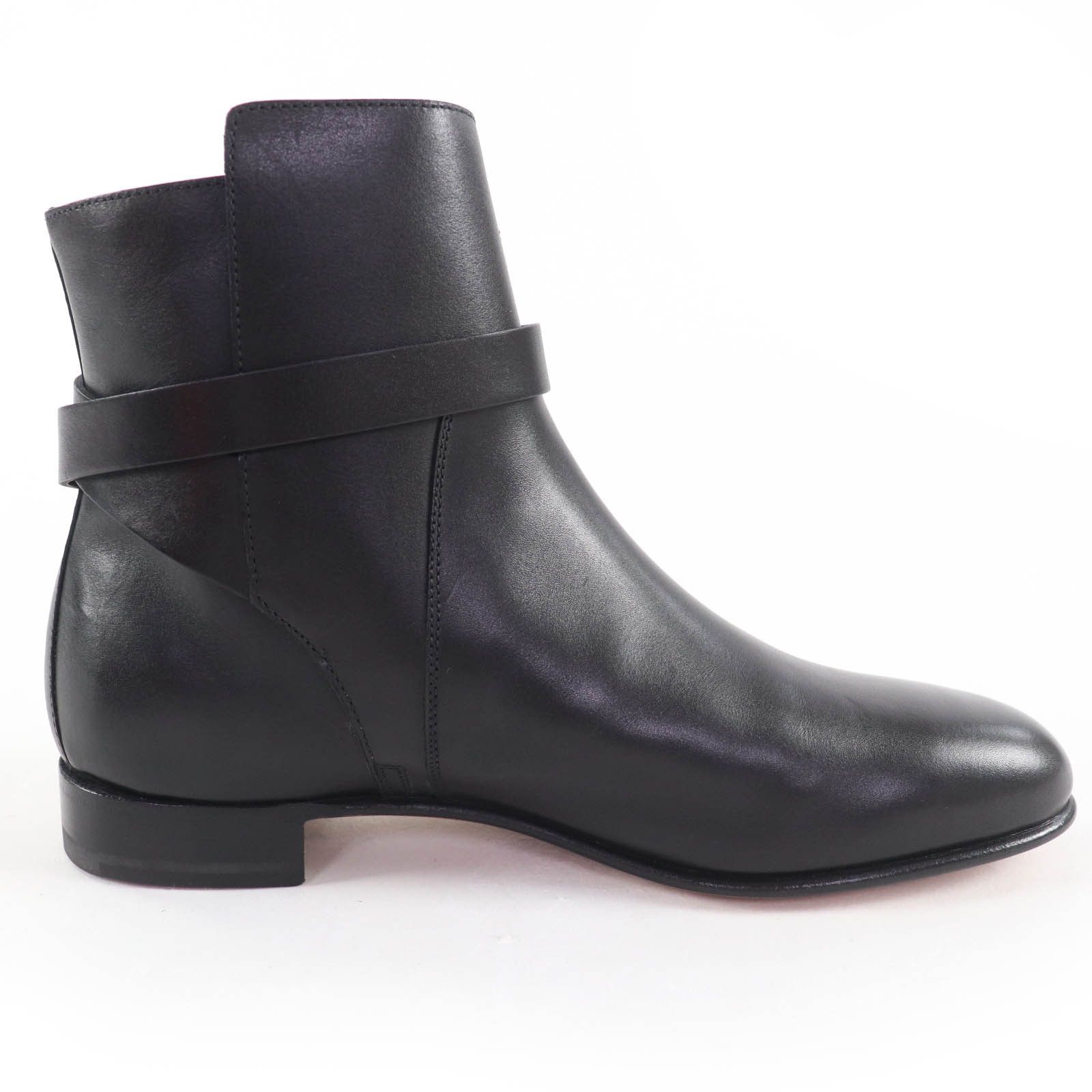 Hermes Hermes Hermès Neo Kelly Buckle35.5 Leather Short Boots Leather Shoes DUTY FREE for USA Size ONE SIZE - 6 Thumbnail