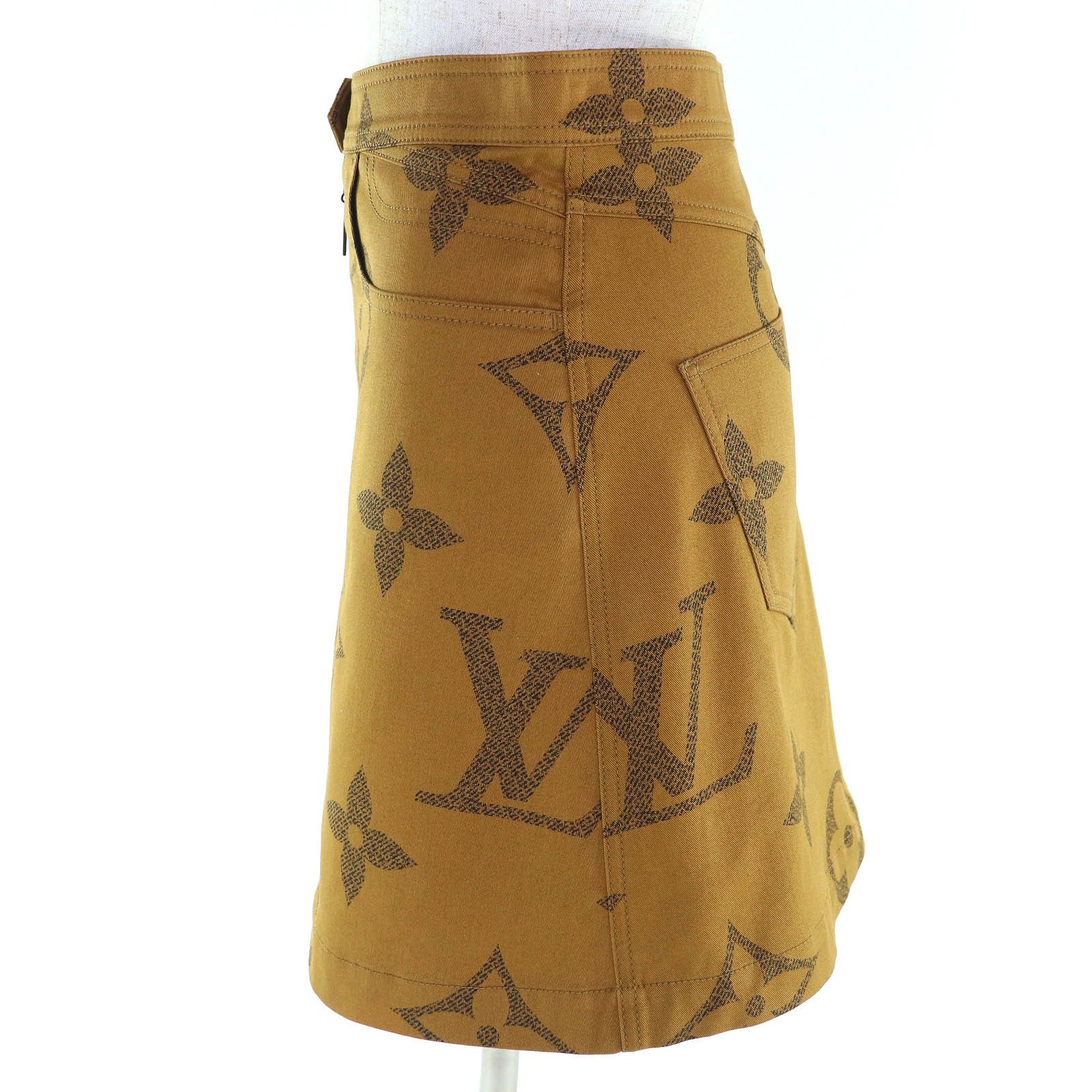 Louis Vuitton Louis Vuitton Louis Vuitton Giant Monogram Skirt Canvas Skirts DUTY FREE for USA Size ONE SIZE - 2 Thumbnail