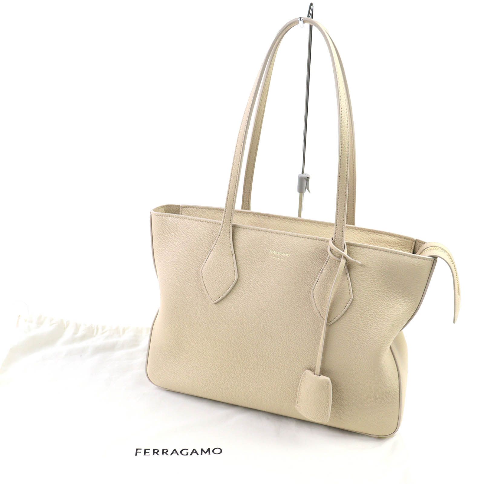 Salvatore Ferragamo Salvatore Ferragamo Ferragamo Calf leather Tote Bag Leather Tote Bag DUTY FREE for USA Size ONE SIZE - 2 Thumbnail