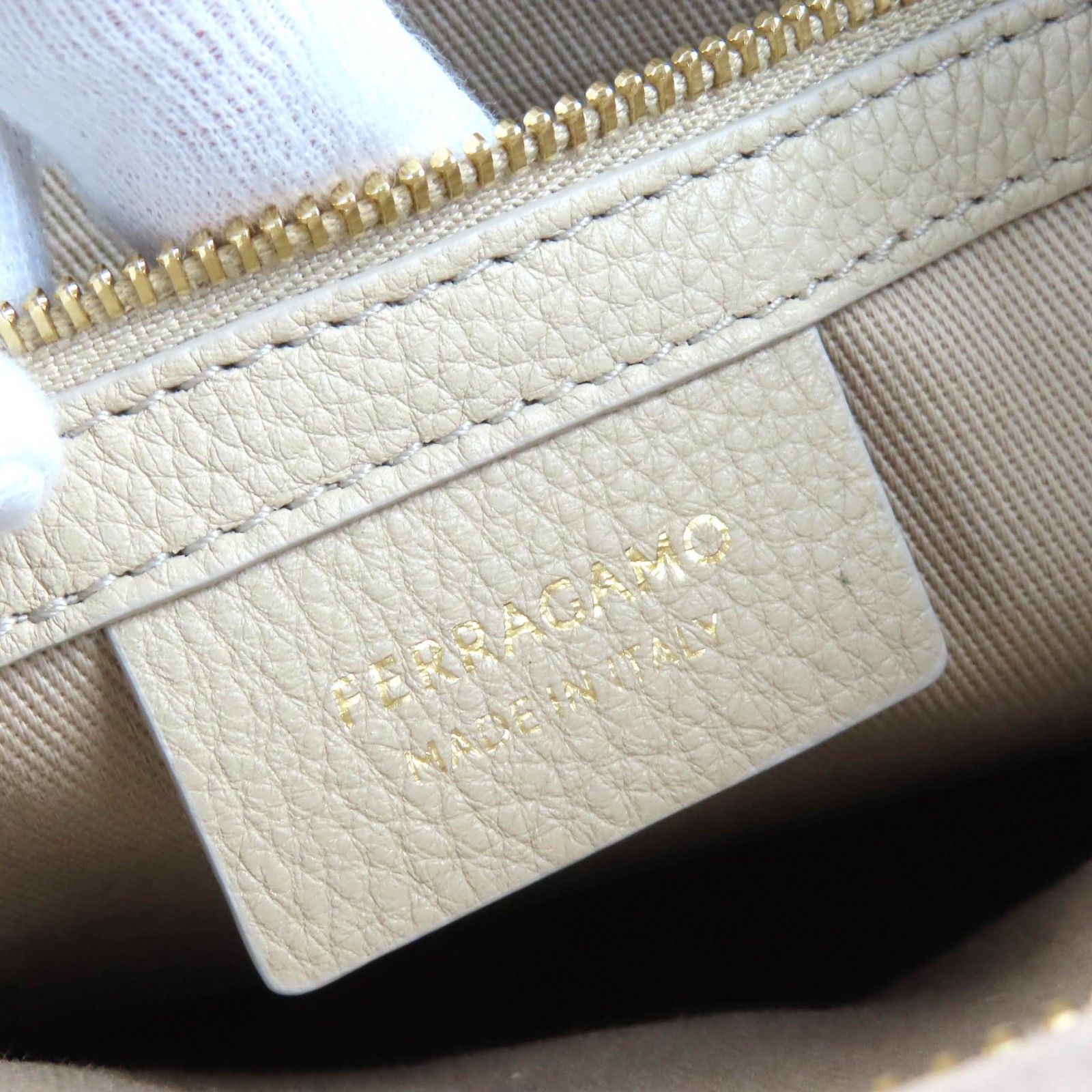 Salvatore Ferragamo Salvatore Ferragamo Ferragamo Calf leather Tote Bag Leather Tote Bag DUTY FREE for USA Size ONE SIZE - 11 Thumbnail