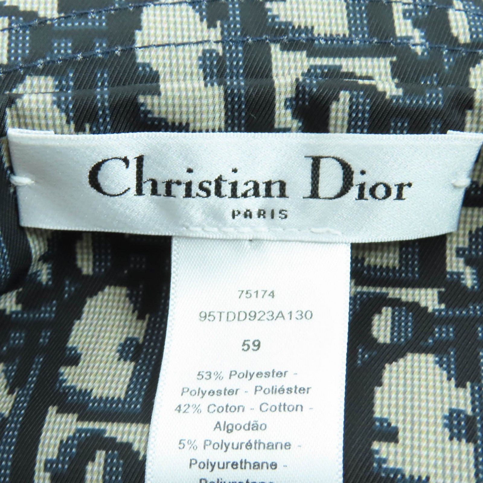 Dior Dior Christian Dior Oblique Bucket Hat Others Hats 95TDD923A130 DUTY FREE for USA Size ONE SIZE - 8 Thumbnail