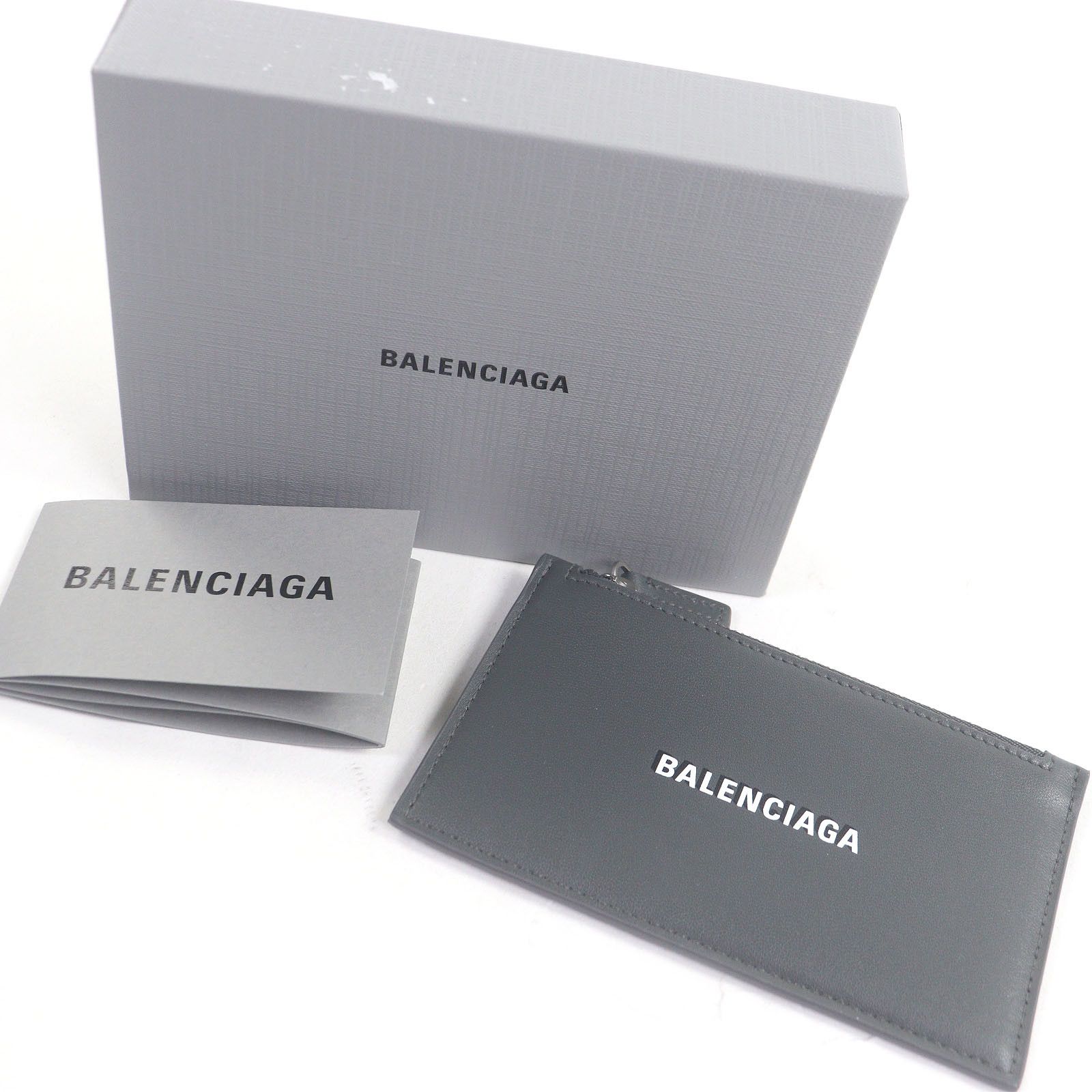 Balenciaga Balenciaga Balenciaga Card Case Fragment Case Business Card Holder Leather Card Case DUTY FREE for USA Size ONE SIZE - 2 Thumbnail