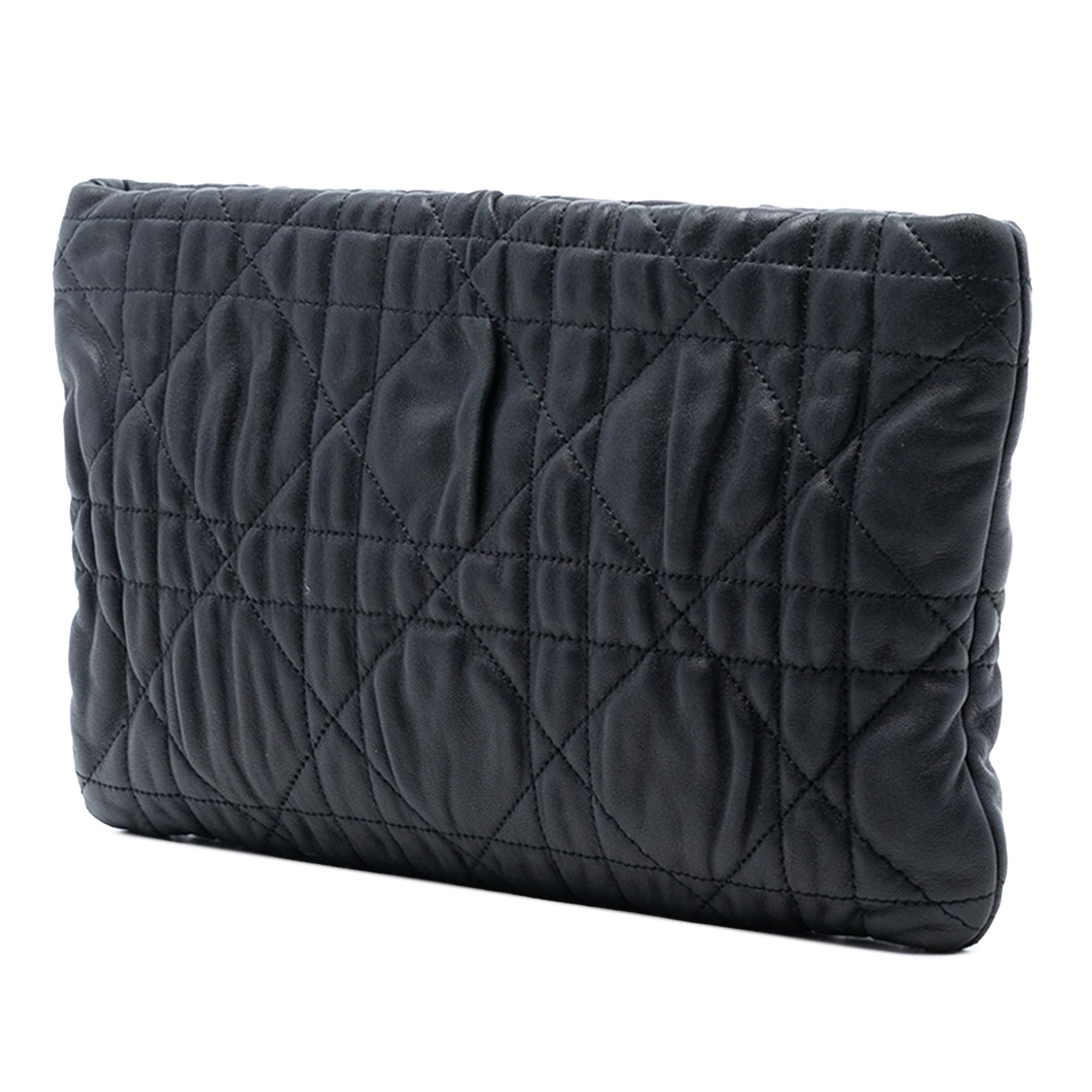Dior Dior Calfskin Cannage Rose Clutch Size ONE SIZE - 2 Thumbnail