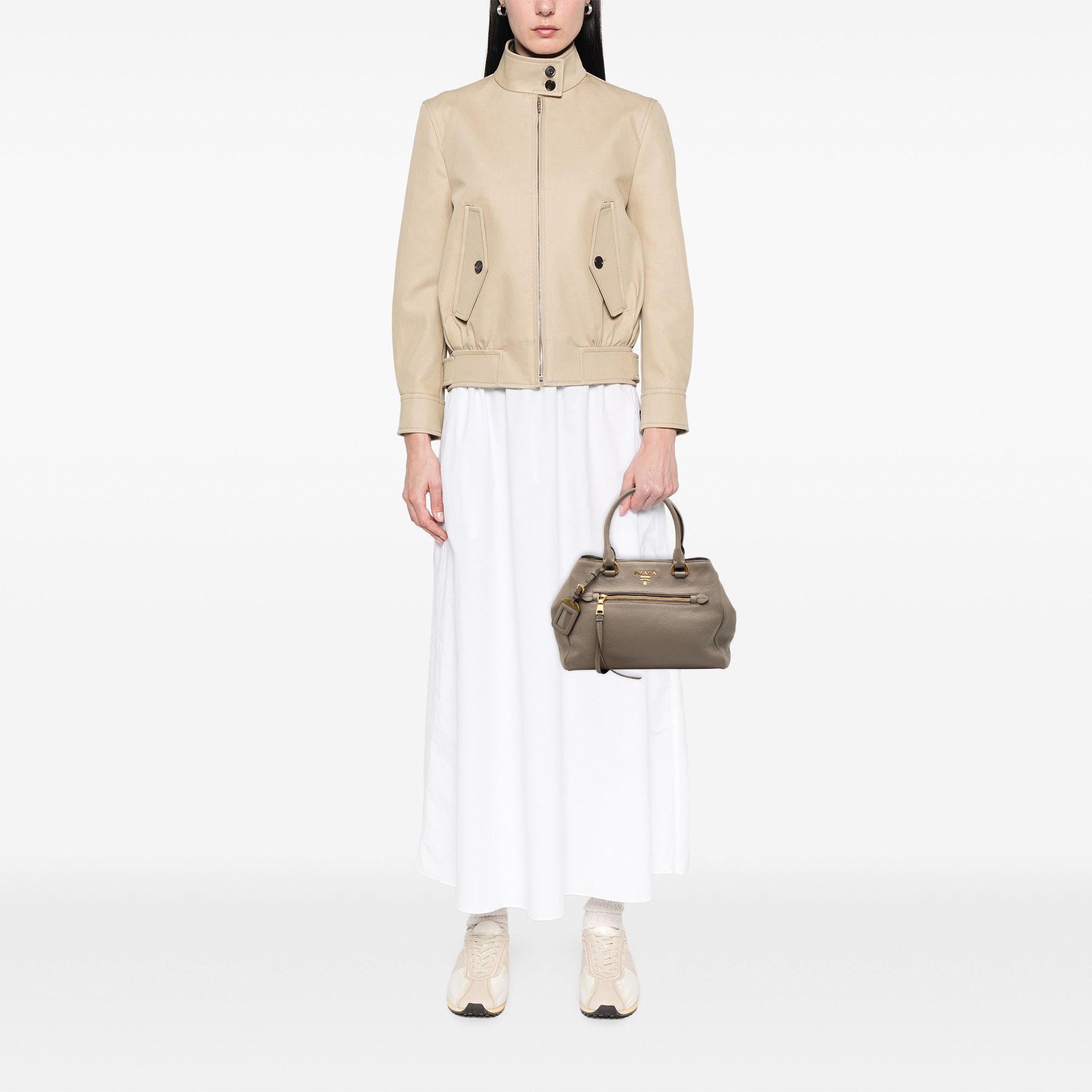 Prada Prada Vitello Phenix Open Convertible Tote Size ONE SIZE - 6 Thumbnail