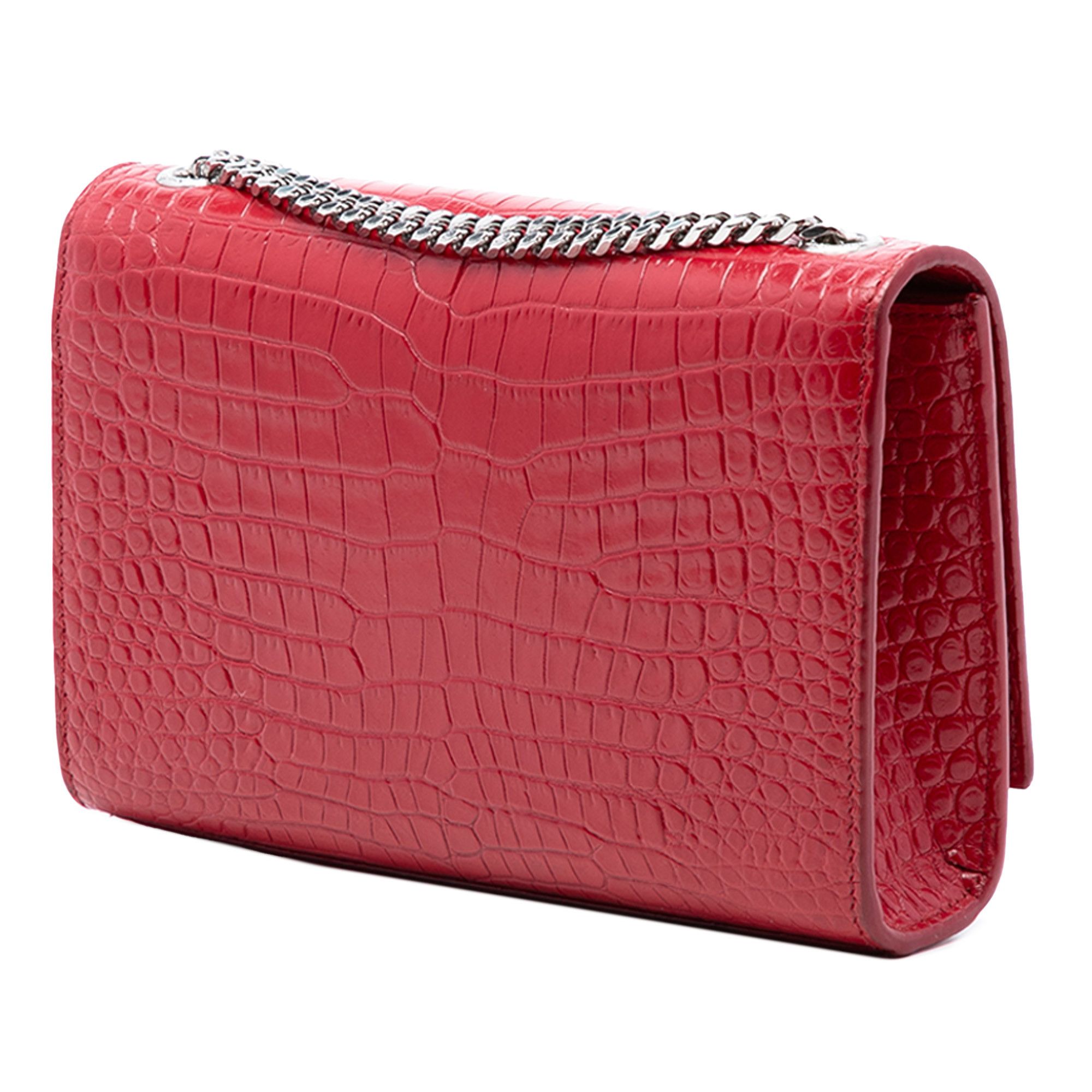 Yves Saint Laurent Yves Saint Laurent Small Embossed Leather Kate Tassel Crossbody Size ONE SIZE - 2 Thumbnail