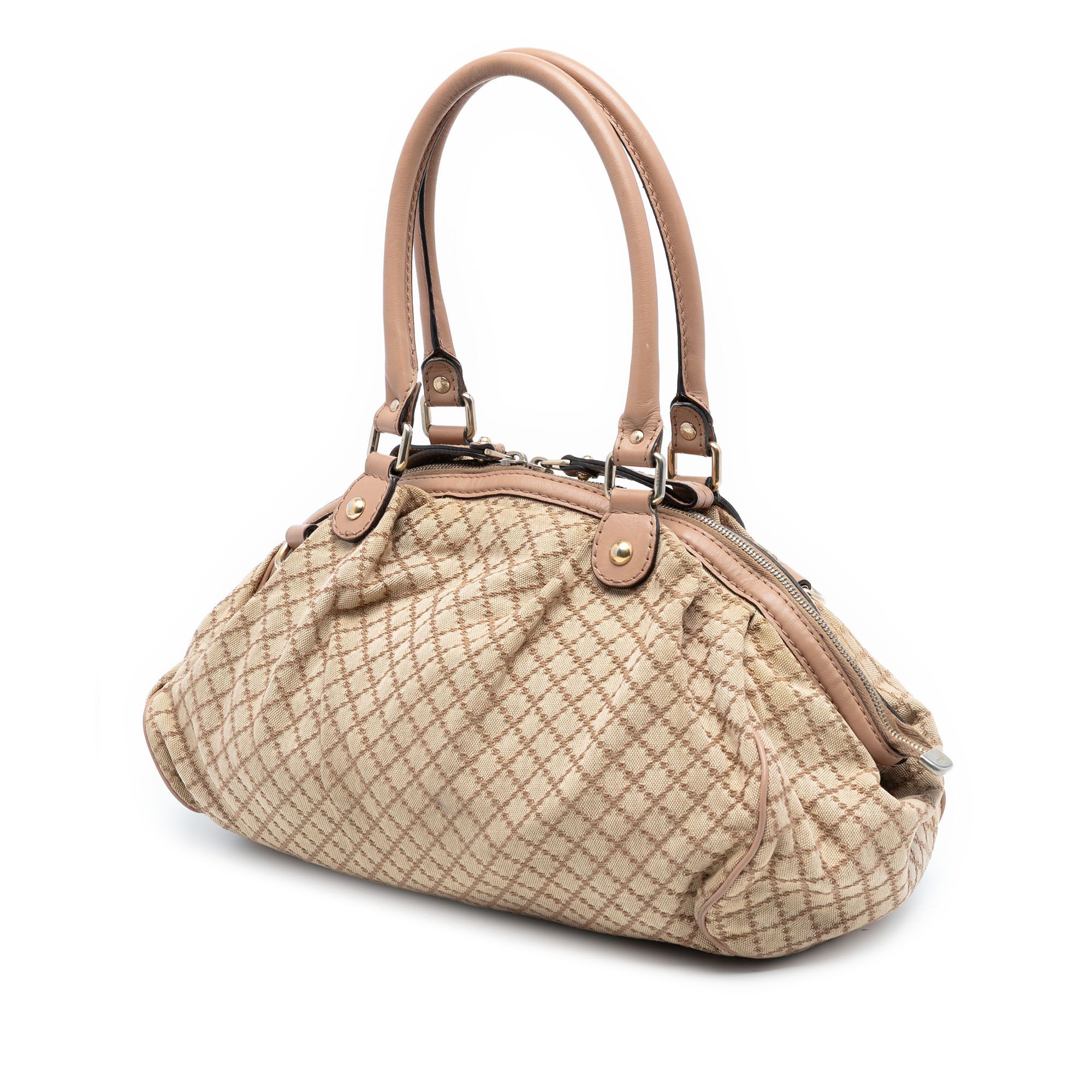 Gucci Gucci Diamante Canvas Sukey Satchel Size ONE SIZE - 2 Thumbnail