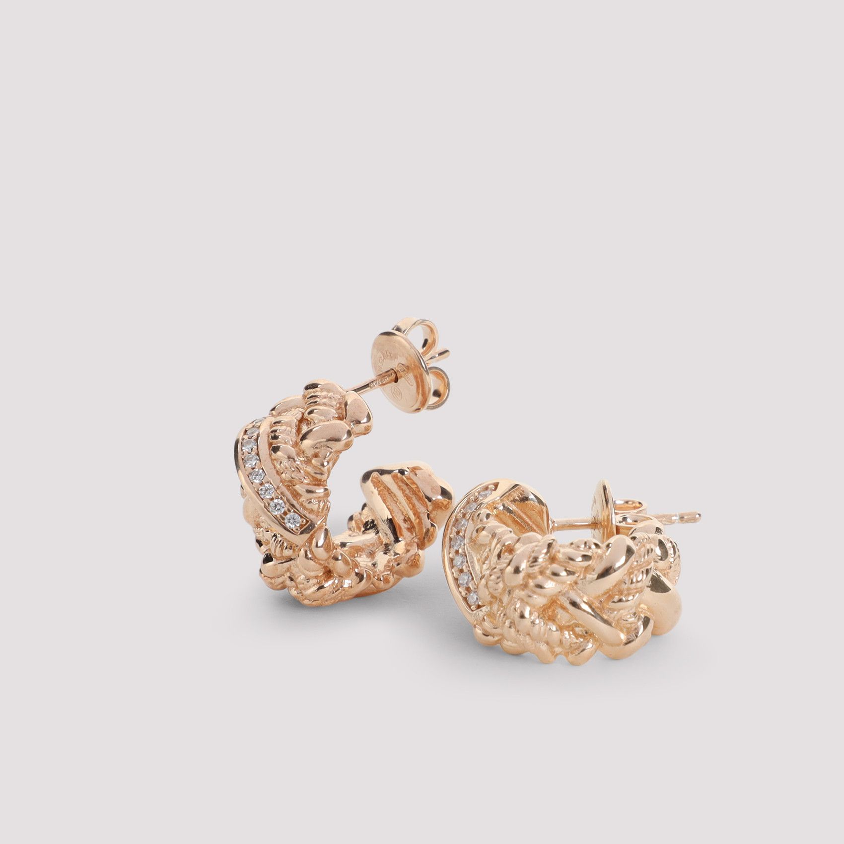 Bottega Veneta Bottega Veneta Brass Earrings Size ONE SIZE - 3 Thumbnail