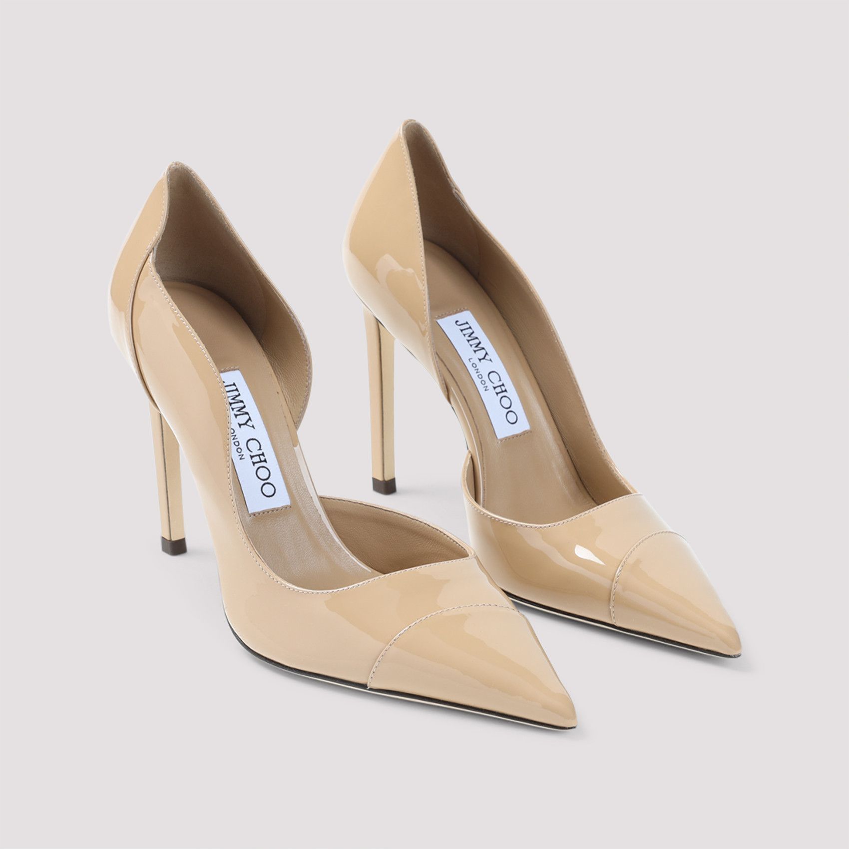 Jimmy Choo Jimmy Choo Brigitte 100 Patent Leather Pumps Size US 8.5 / IT 38.5 - 3 Thumbnail