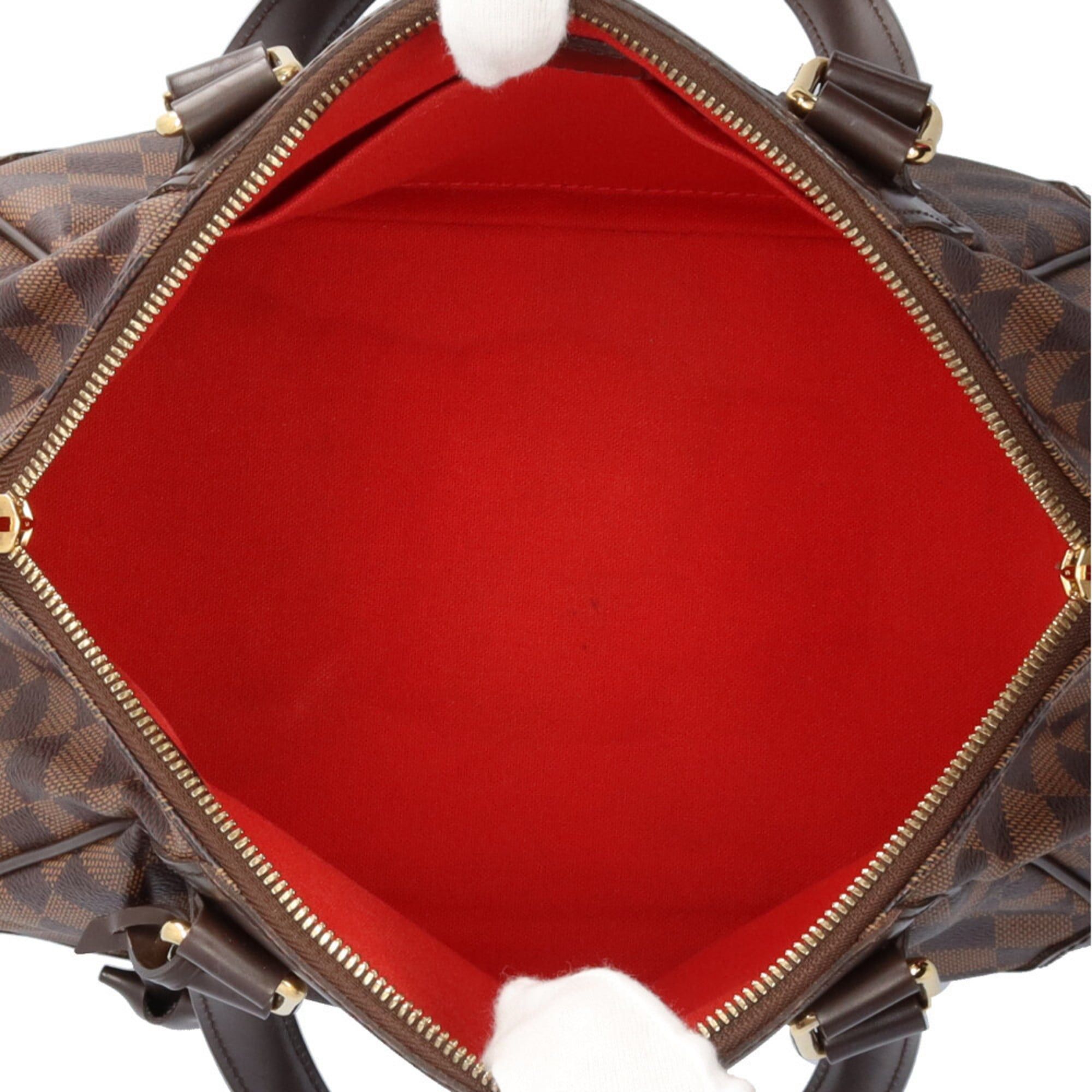 Louis Vuitton Louis Vuitton Verona PM Damier Handbag, Canvas N41117, Brown, Women's, LOUIS VUITTON Size ONE SIZE - 6 Thumbnail