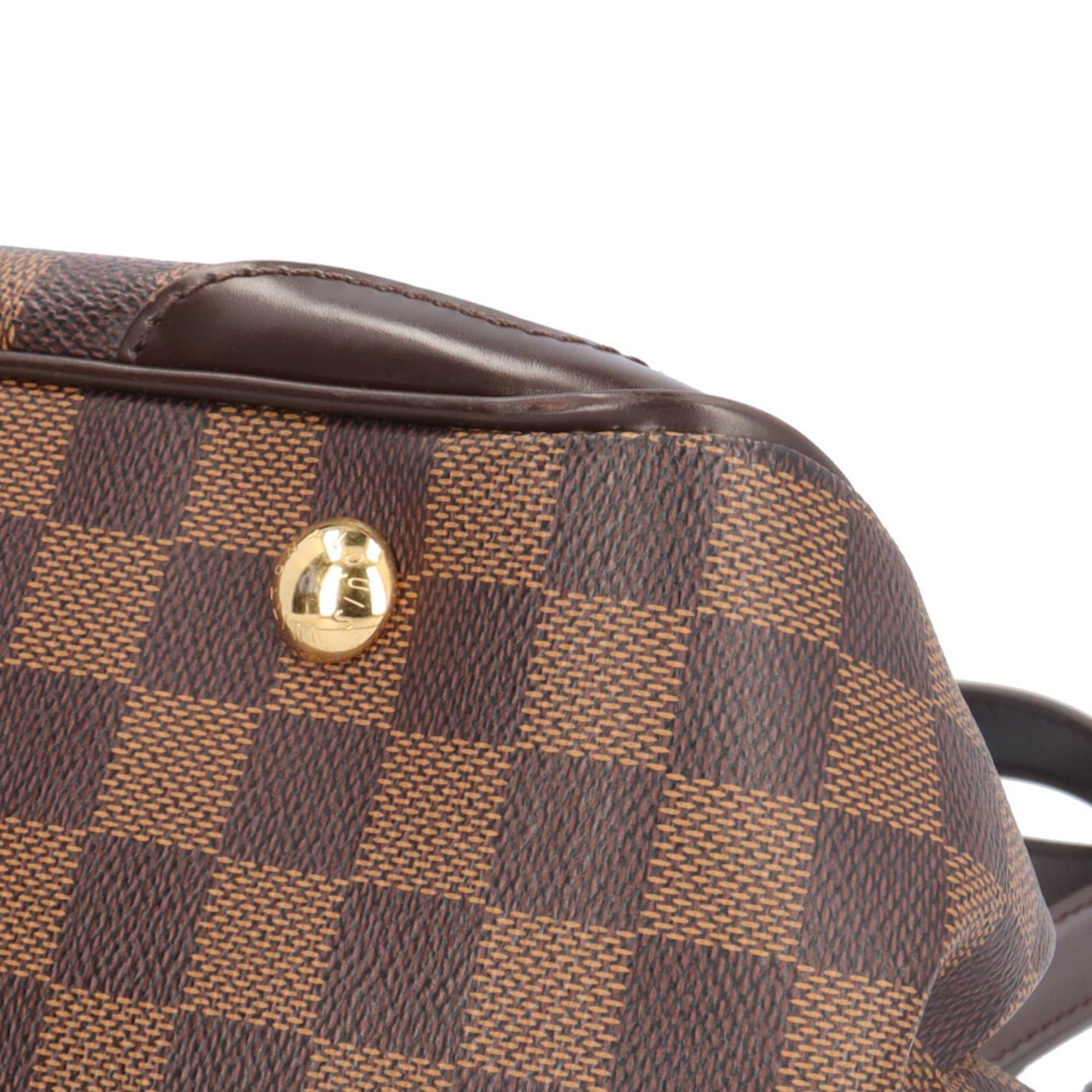 Louis Vuitton Louis Vuitton Verona PM Damier Handbag, Canvas N41117, Brown, Women's, LOUIS VUITTON Size ONE SIZE - 8 Thumbnail